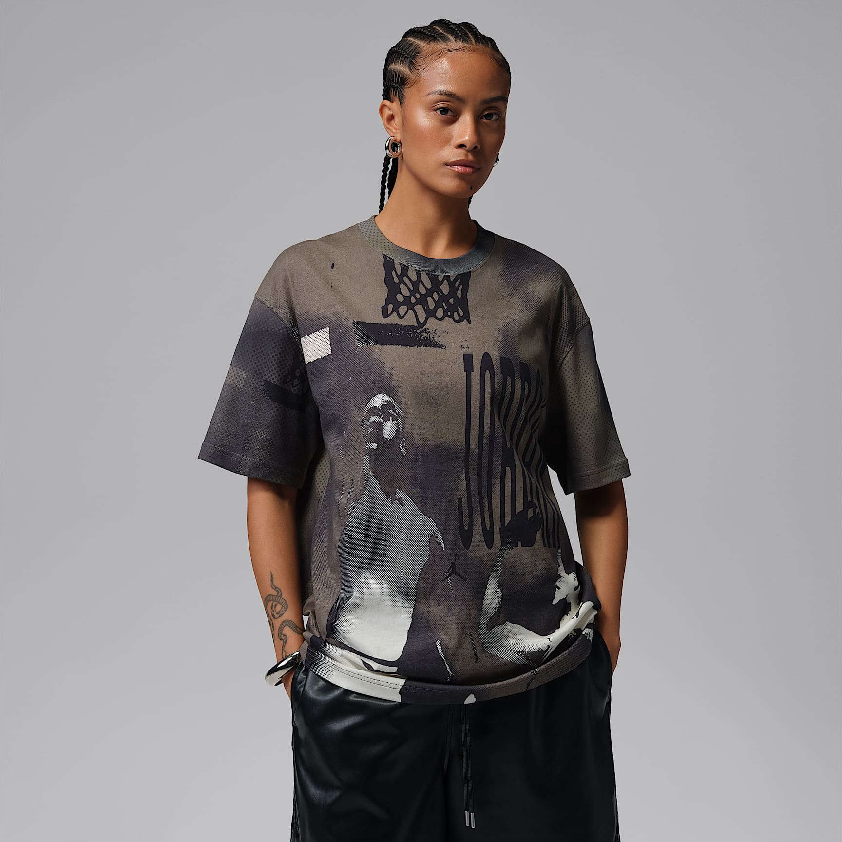 Jordan Flight Women's Oversized Graphic T-Shirt
