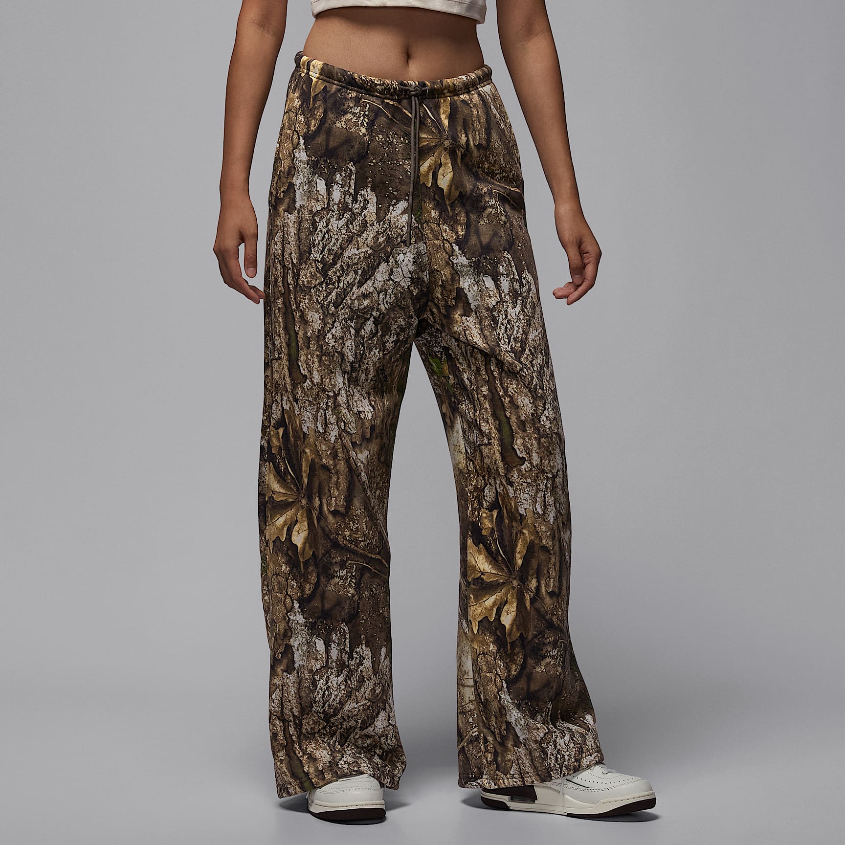 ジョーダン ブルックリン フリース ウィメンズ オープンヘム パンツ