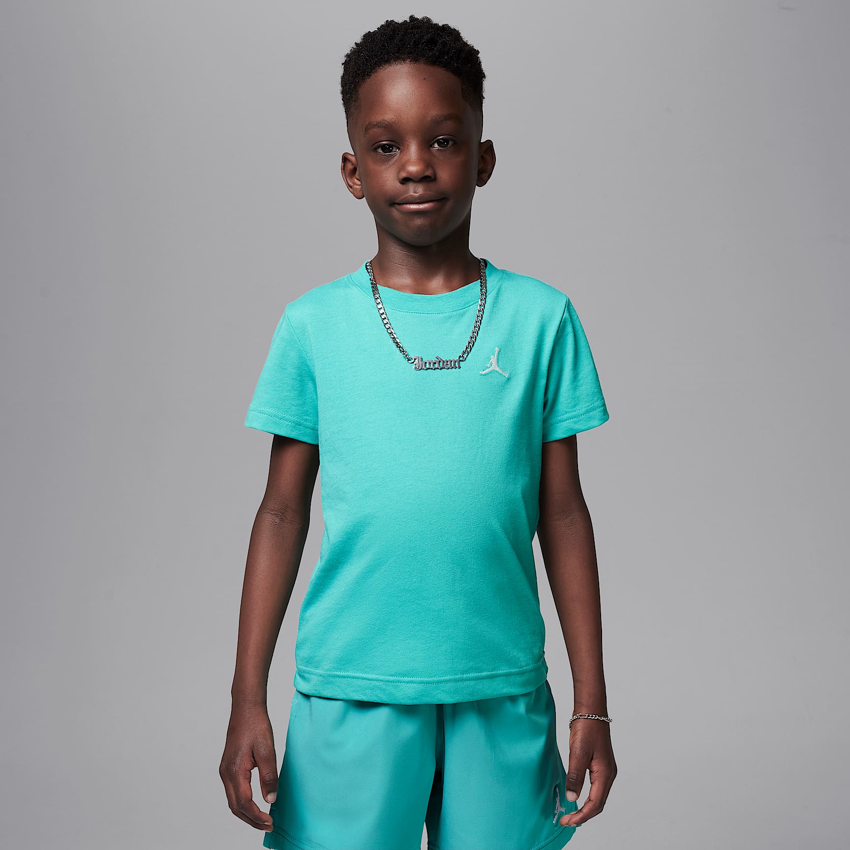 Playera bordada Jumpman Air para niños talla pequeña Jordan 