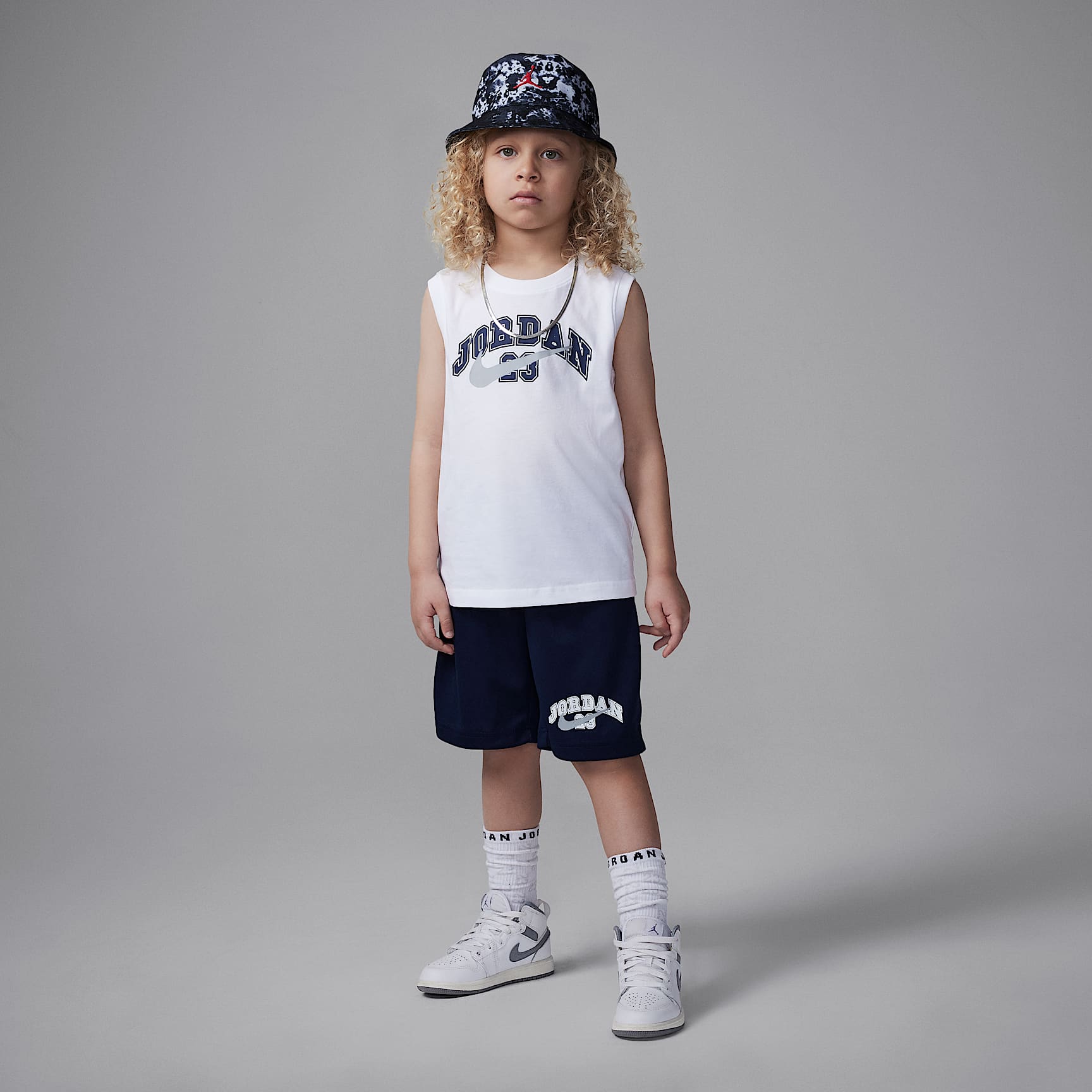 Jordan Little Kids' MVP Jordan 23 Tank and Shorts Set