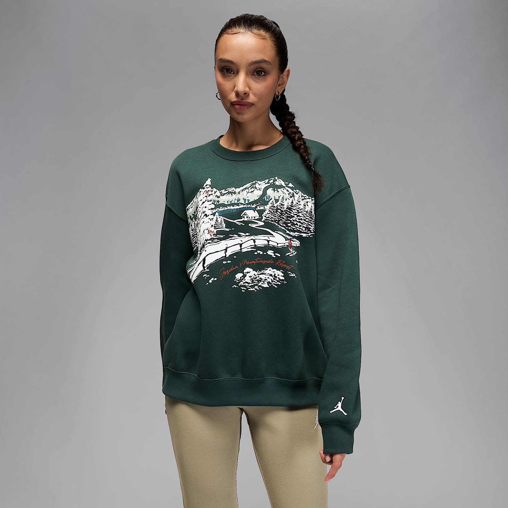 Jordan Brooklyn Fleece Women's Crew-Neck Sweatshirt