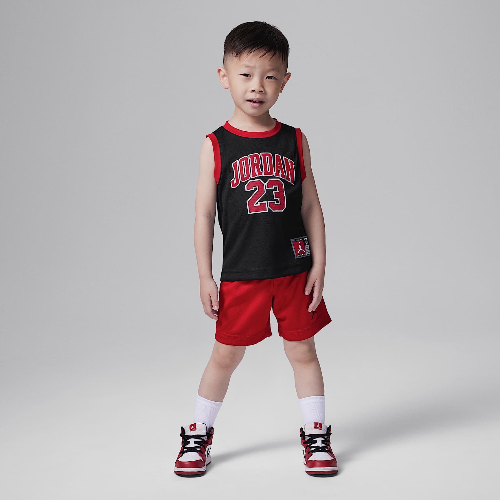 Conjunto de 2 piezas de jersey 23 infantil Jordan