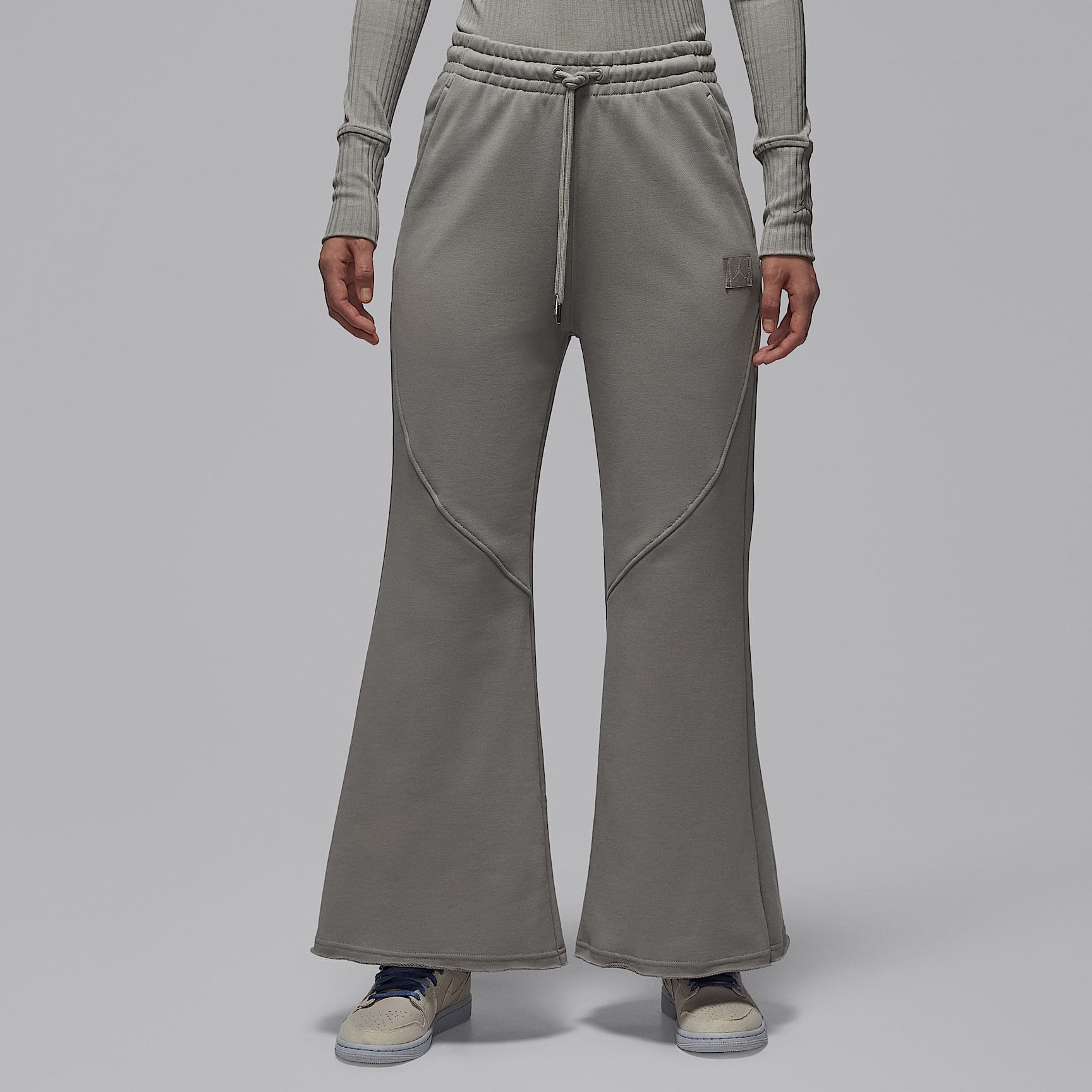 조던 플라이트 플리스 여성 플레어 팬츠