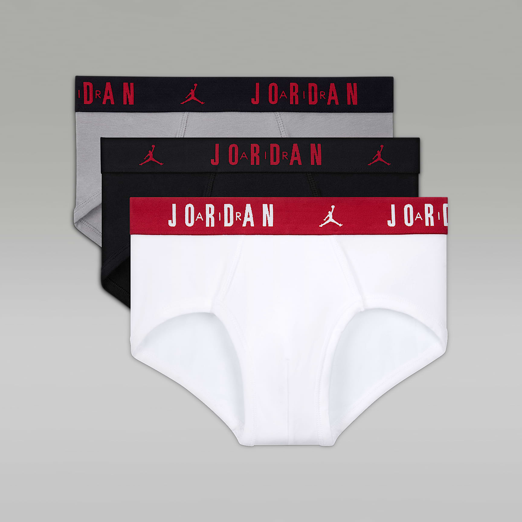 Bokserki bawełniane dla dużych dzieci Jordan (3 pary)