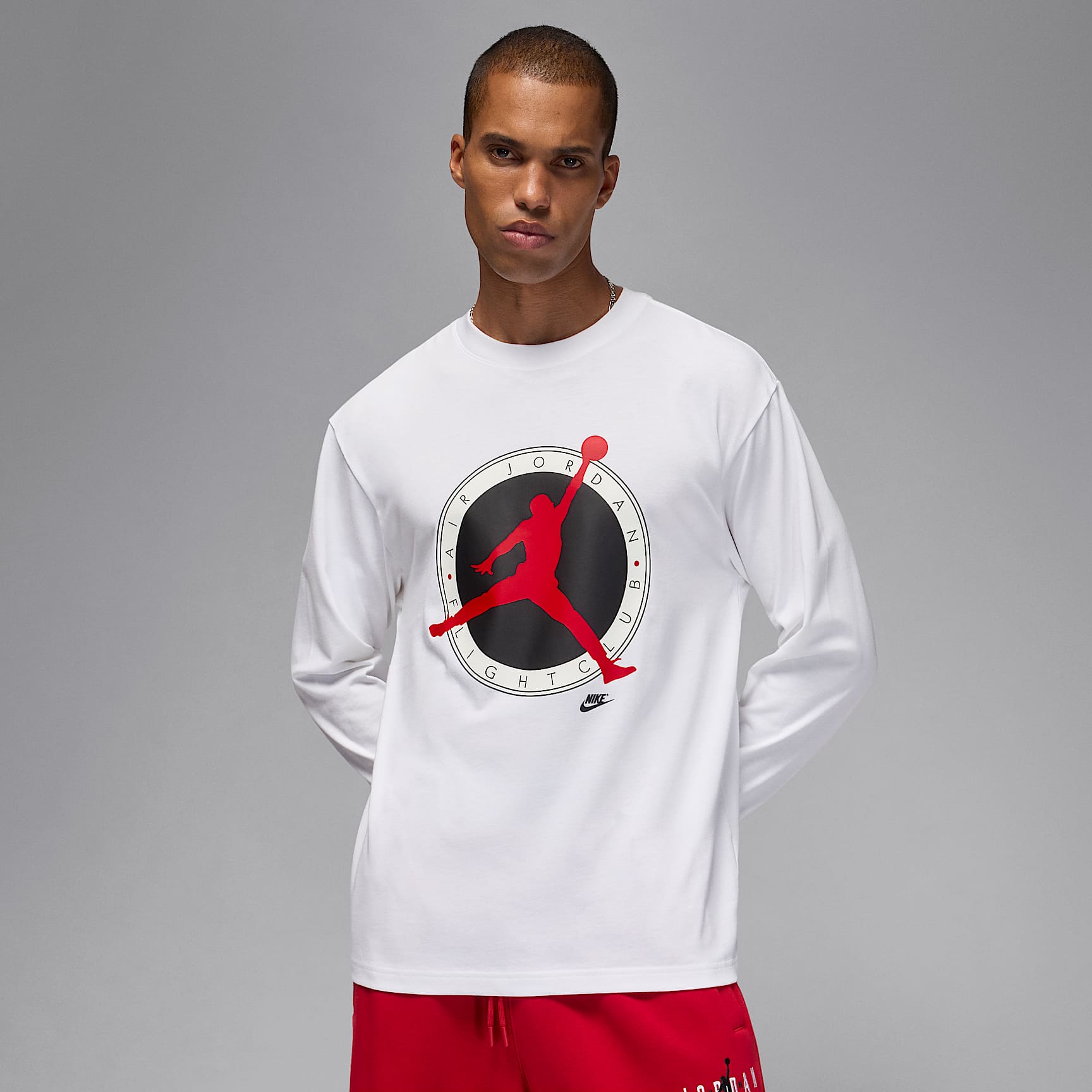 Jordan Flight Club Men's Long-Sleeve T-Shirt
