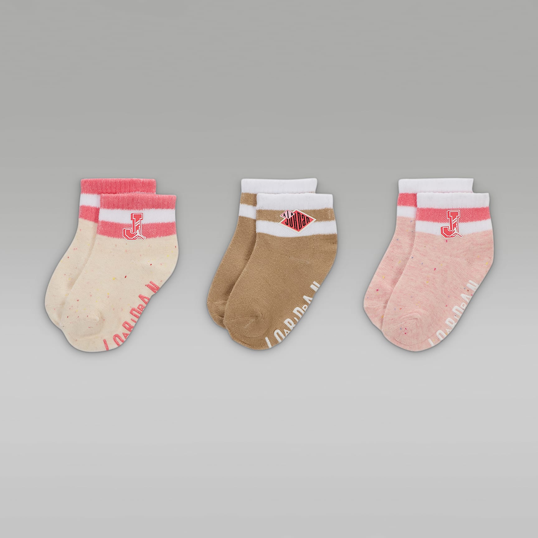 Calcetines Court of Legends adherentes para bebé (12-24 M) (3 pares) Jordan