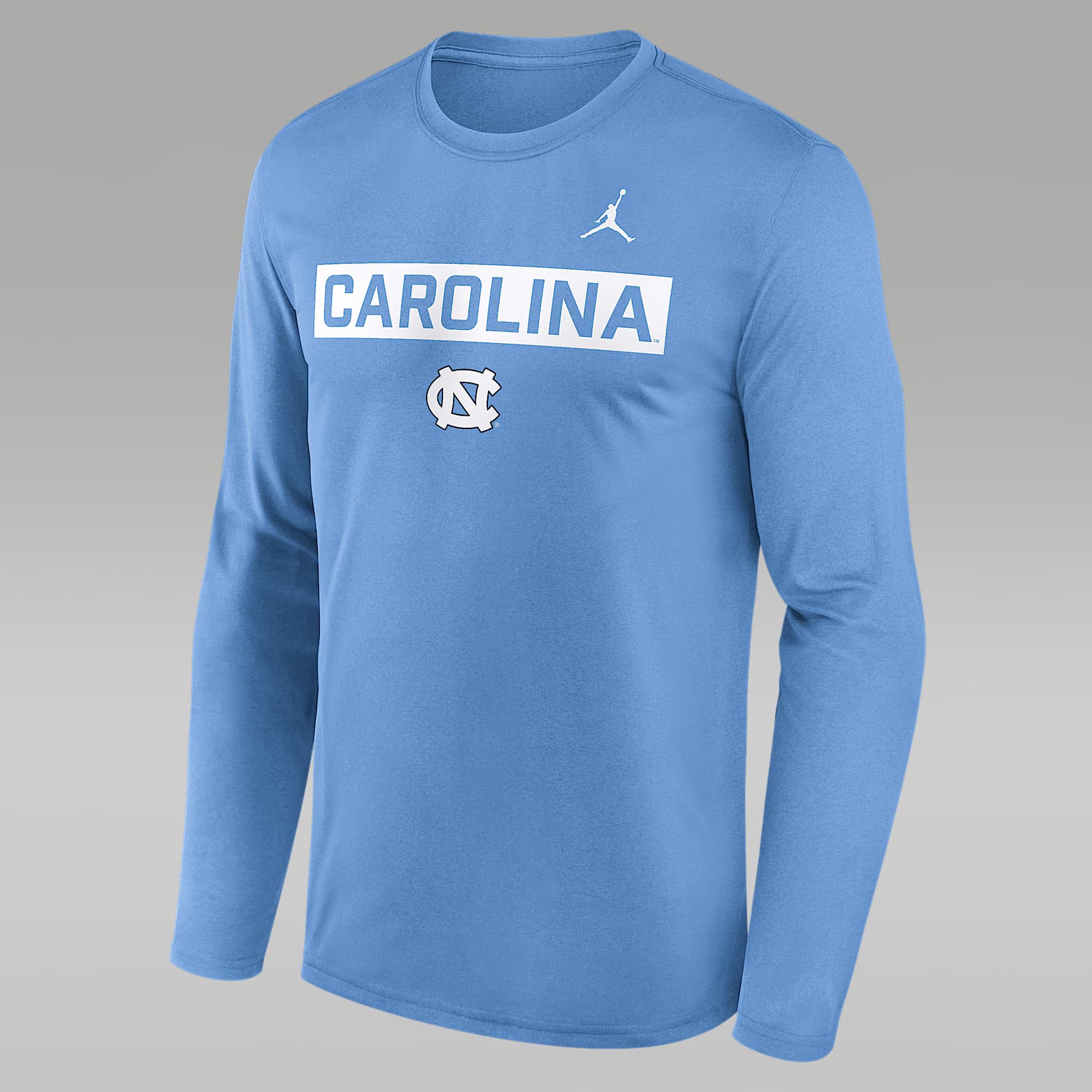 North Carolina Primetime Legend 2-Hit Men's Jordan Brand Dri-FIT College Long-Sleeve T-Shirt