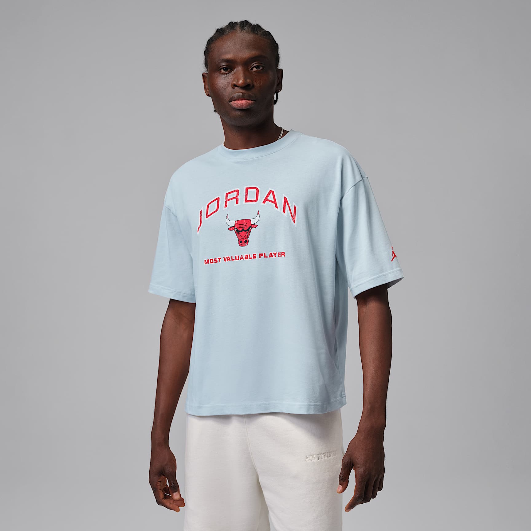 Boxig t-shirt Jordan Flight Essentials med tryck för män