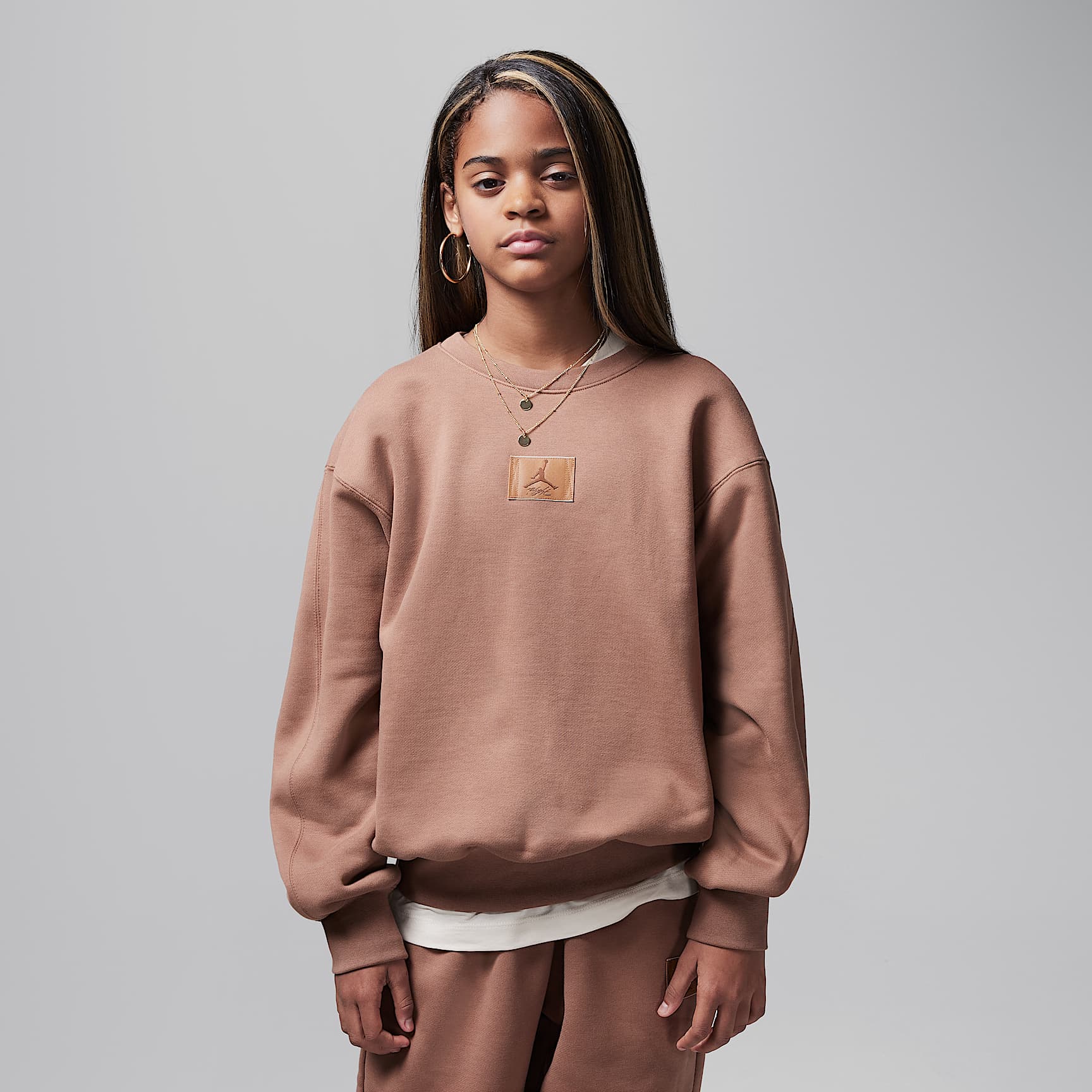 Jordan Flight Essentials Older Kids' Oversized Crew