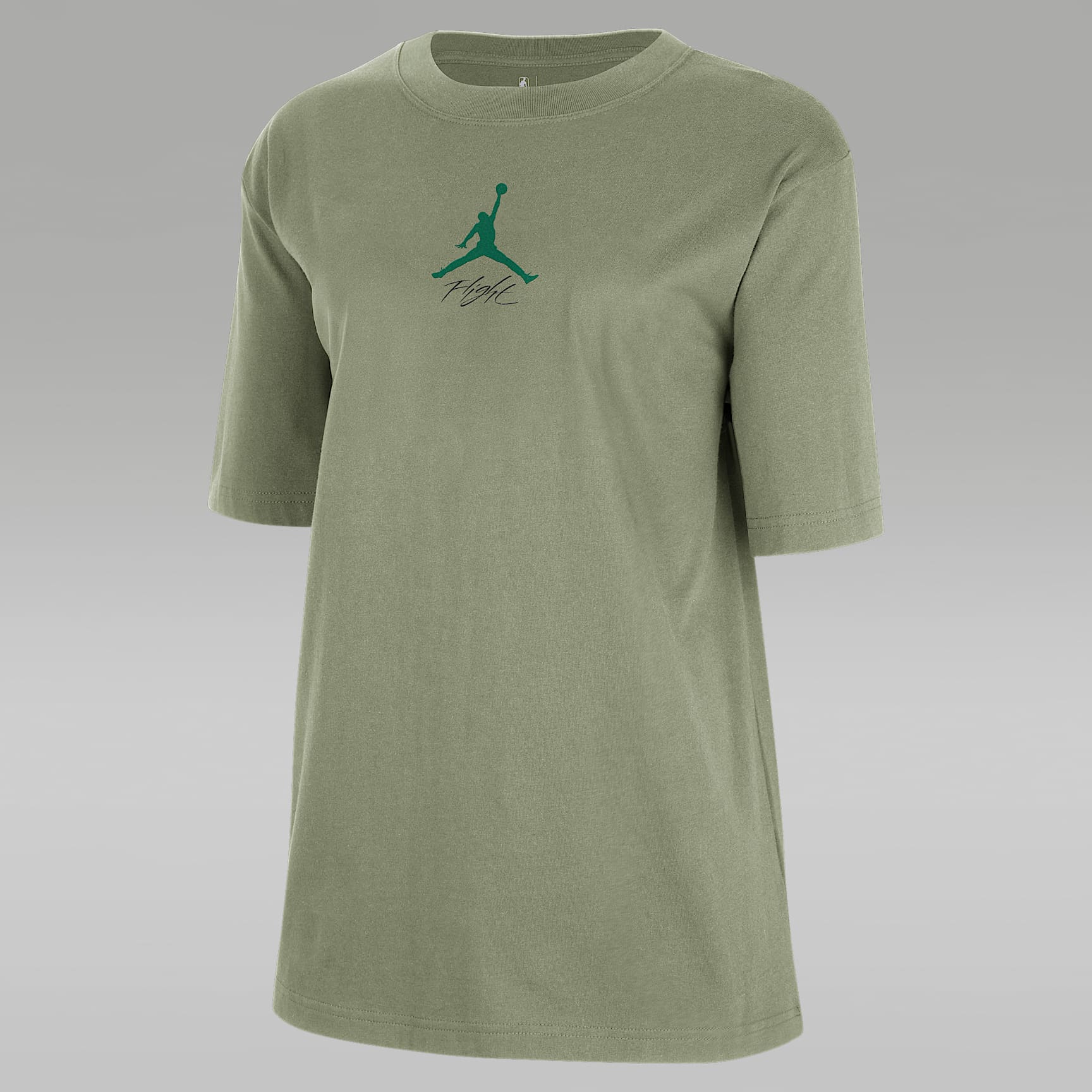 Boston Celtics Courtside Statement Edition Playera Jordan de la NBA para mujer