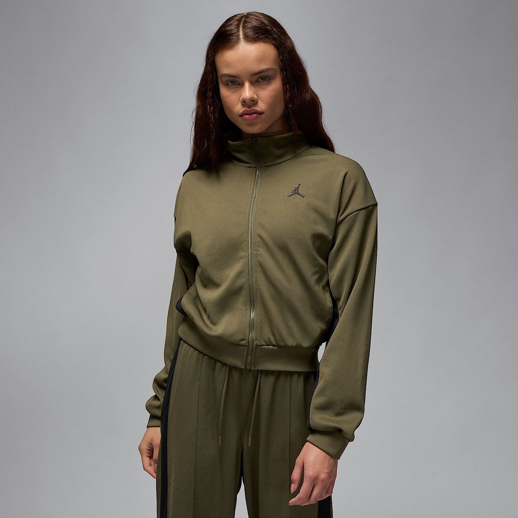 Chamarra de tejido Knit para mujer Jordan