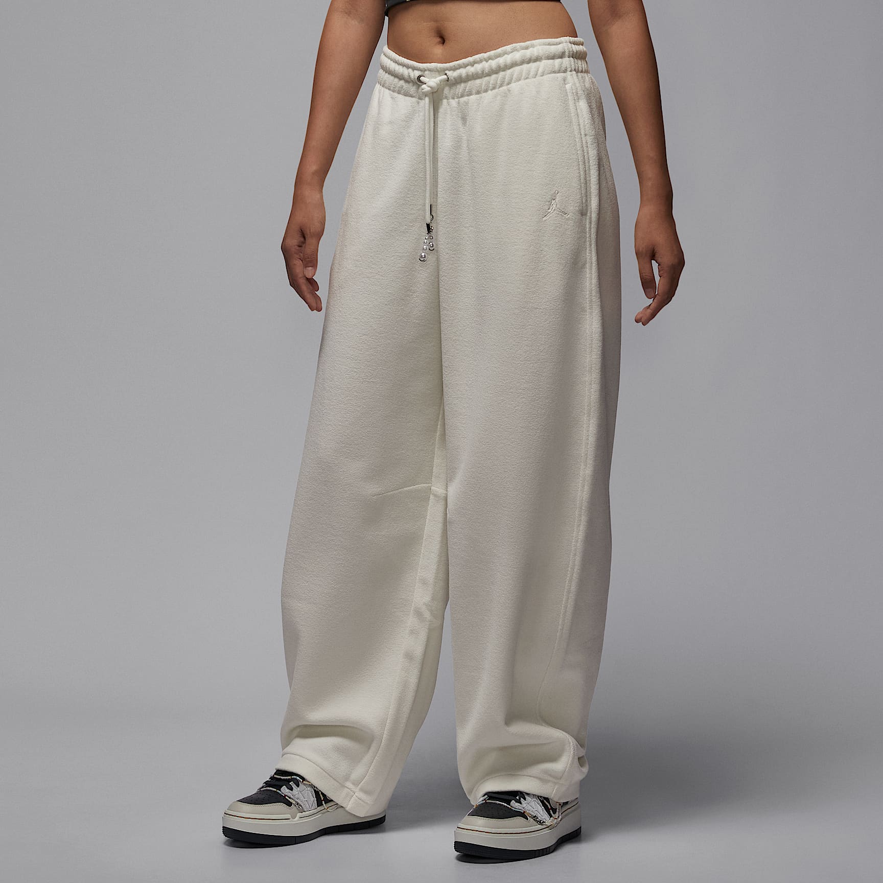 조던 플라이트 여성 플리스 팬츠