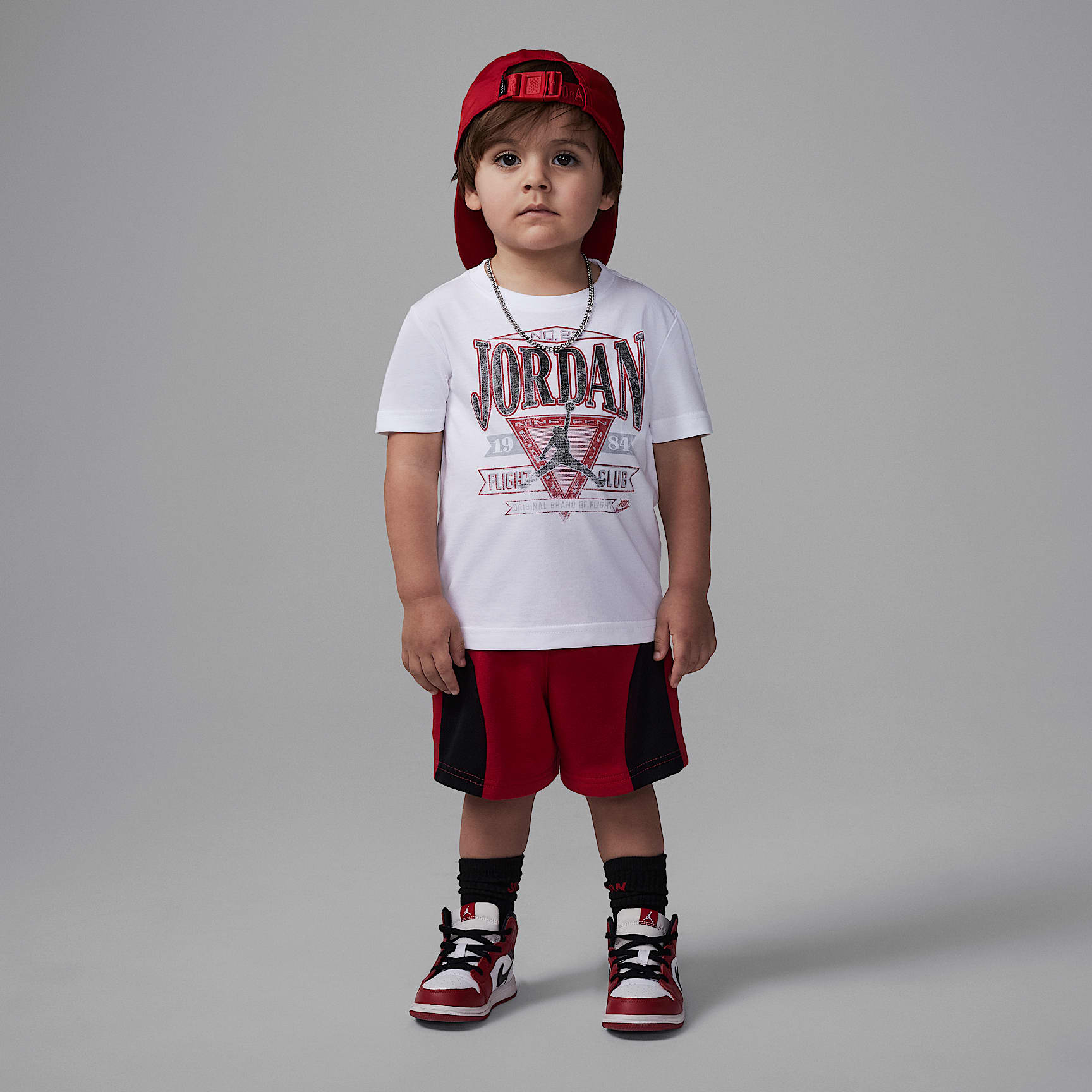 ジョーダン ベビー フライト クラブ エラ ツーピース フレンチテリー ショートパンツ セットアップ