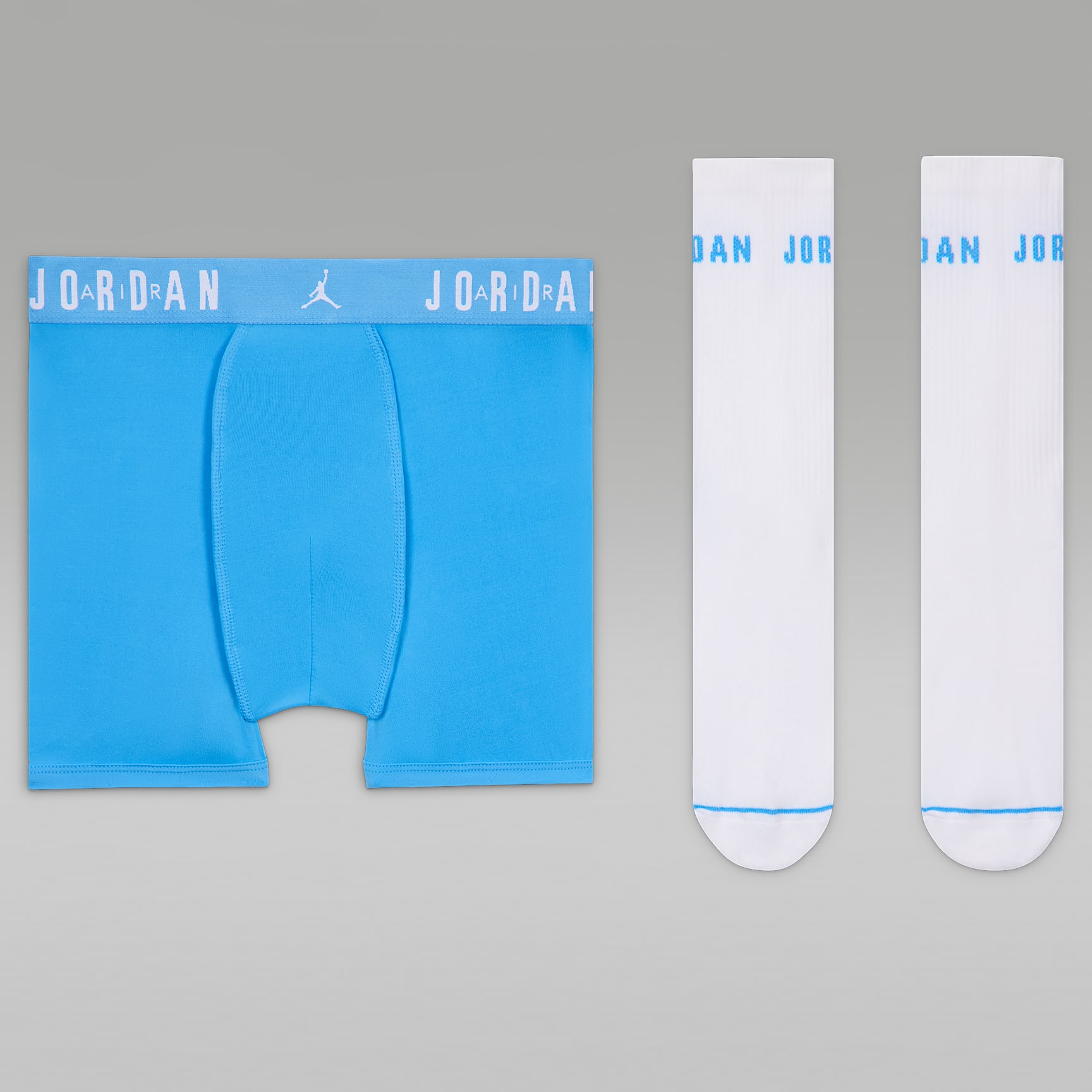 Conjunto de 2 piezas de calcetas y ropa interior Dri-FIT para niños talla grande Jordan