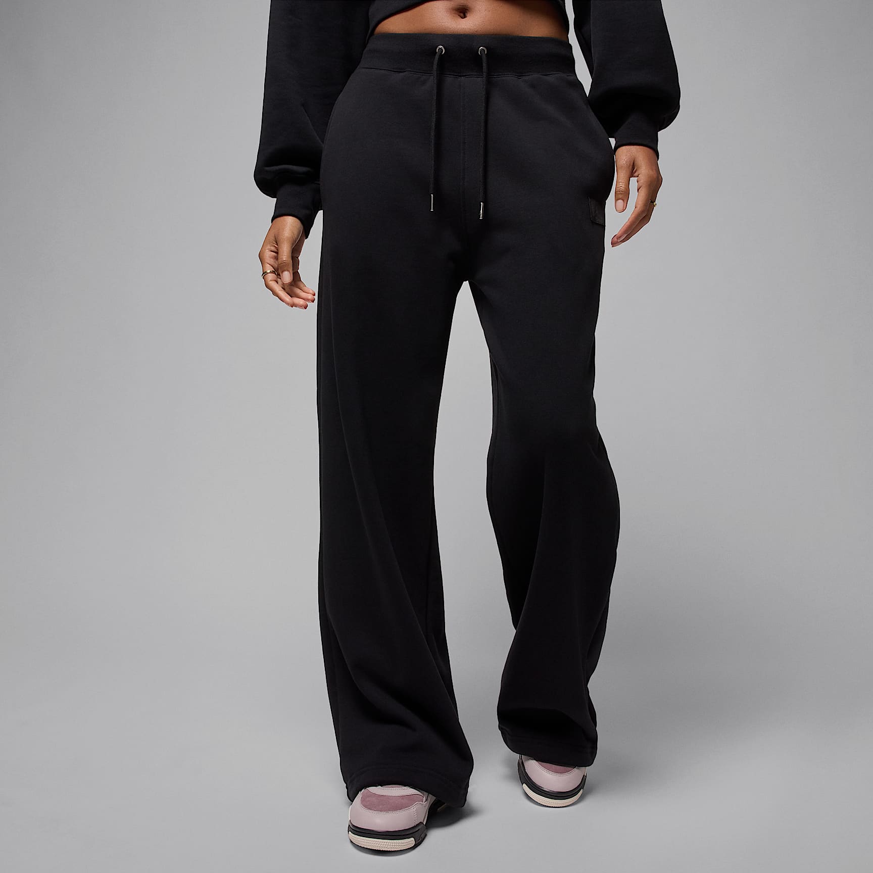 Jordan Flight Fleece Women's French Terry Open-Hem Trousers