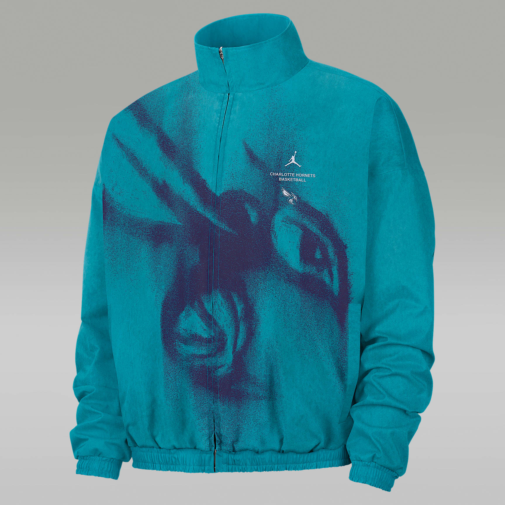 Charlotte Hornets Standard Issue Men's Basketball Woven Jacket