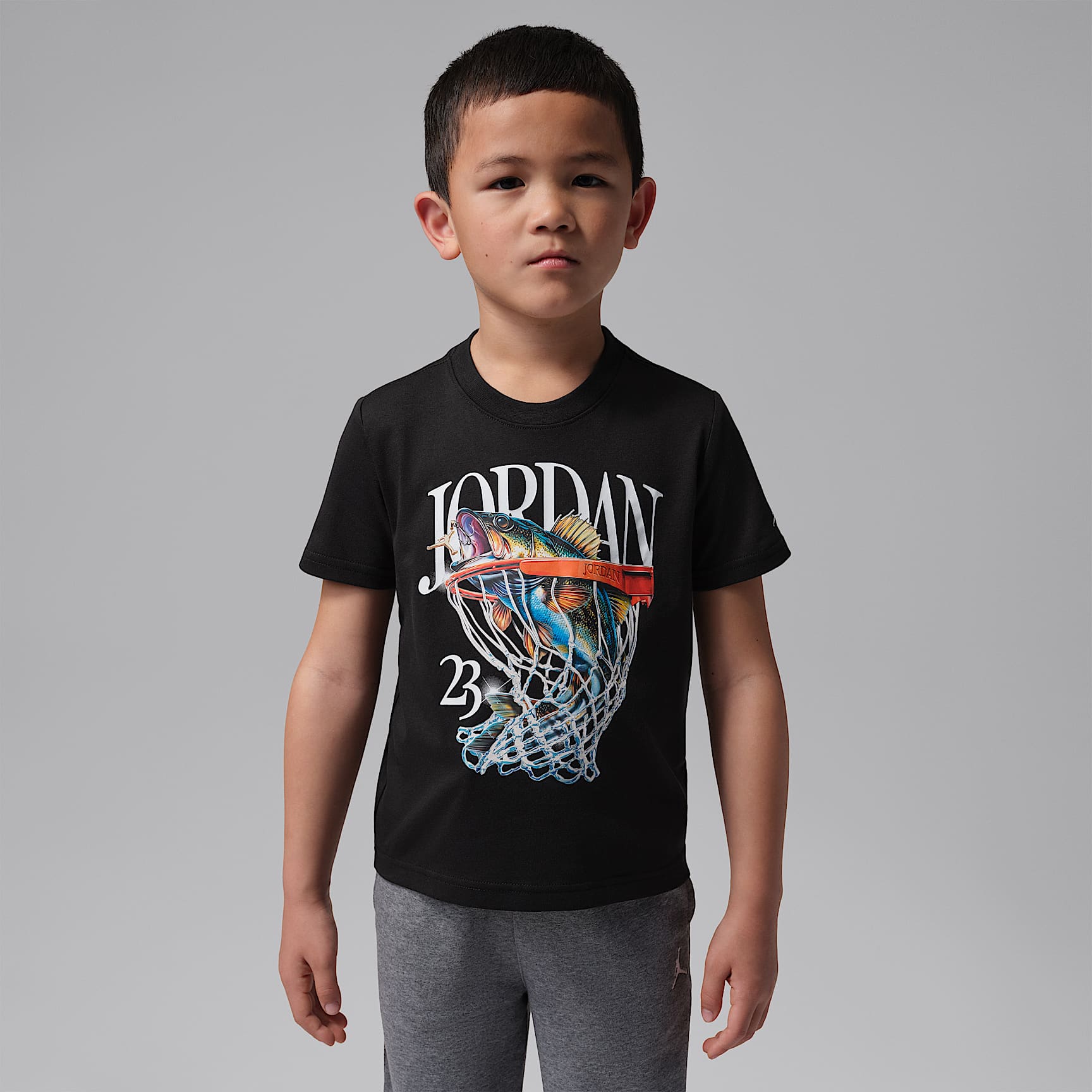 Playera Catch of the Day para niños talla pequeña Jordan