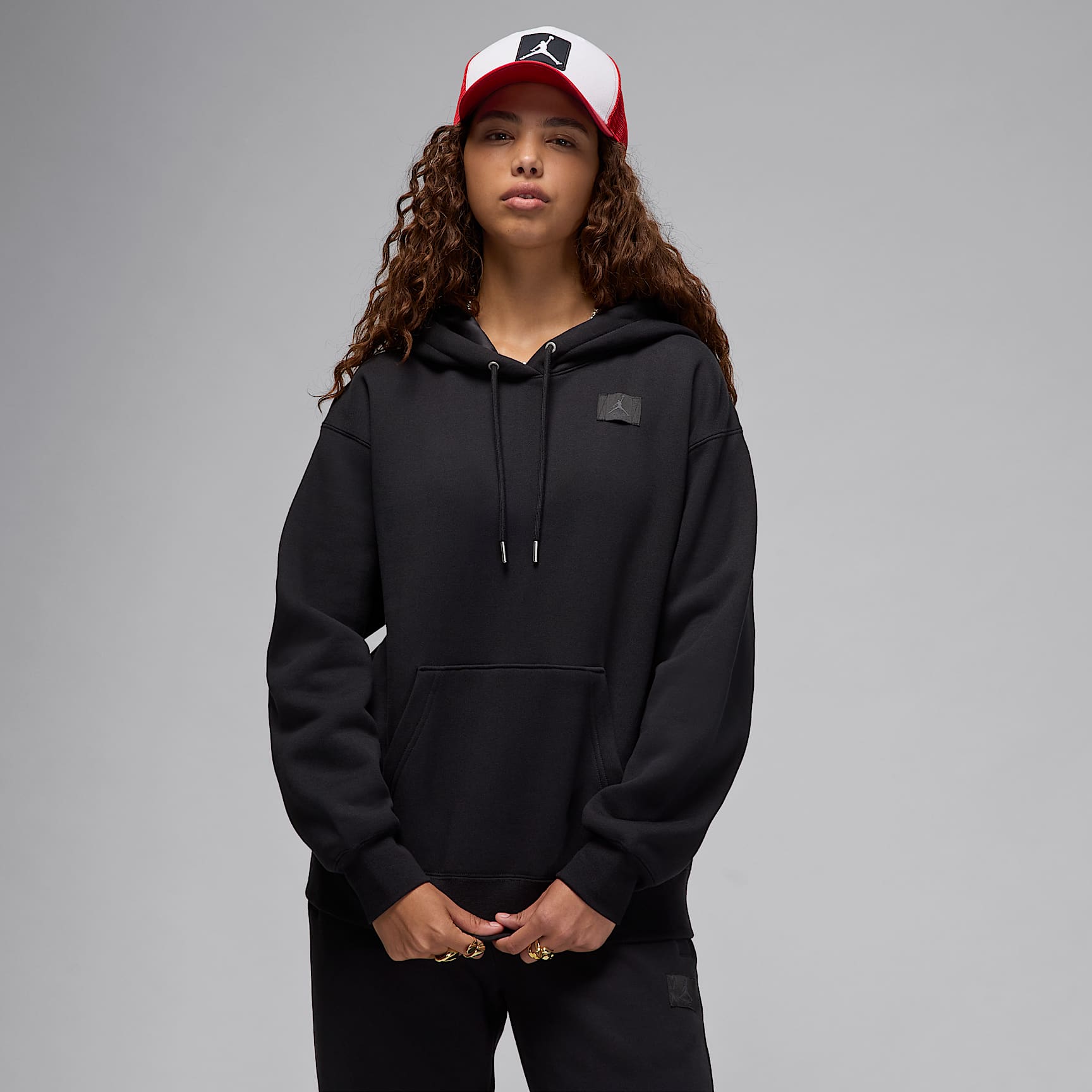 Jordan Flight Fleece Women's Satin-Lined Pullover Hoodie