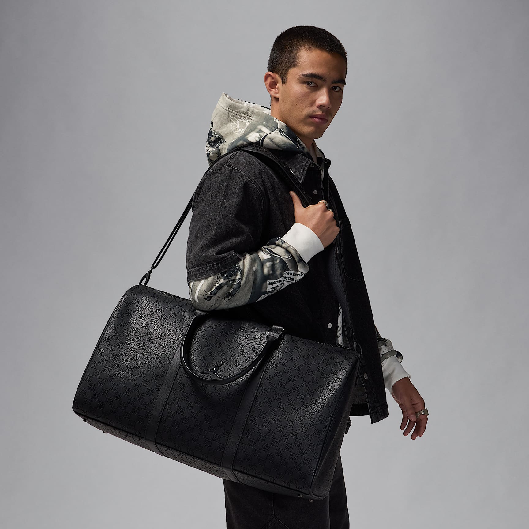 Maleta duffel con monograma (40 L) Jordan