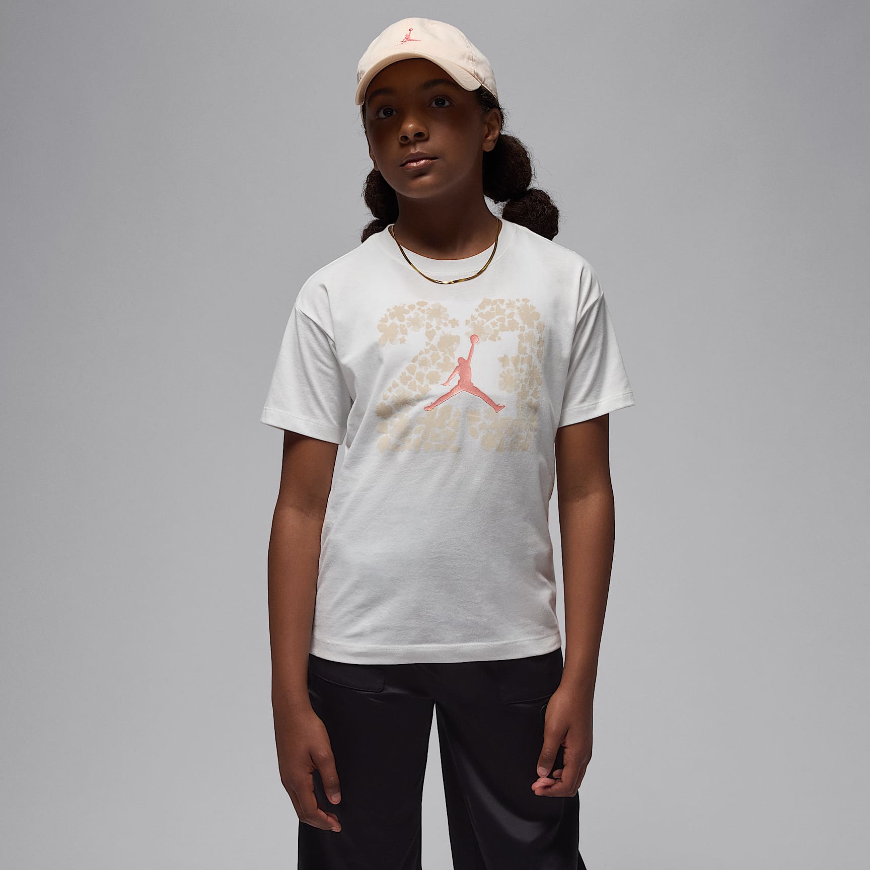 ジョーダン ジュニア 23 フローラル Tシャツ