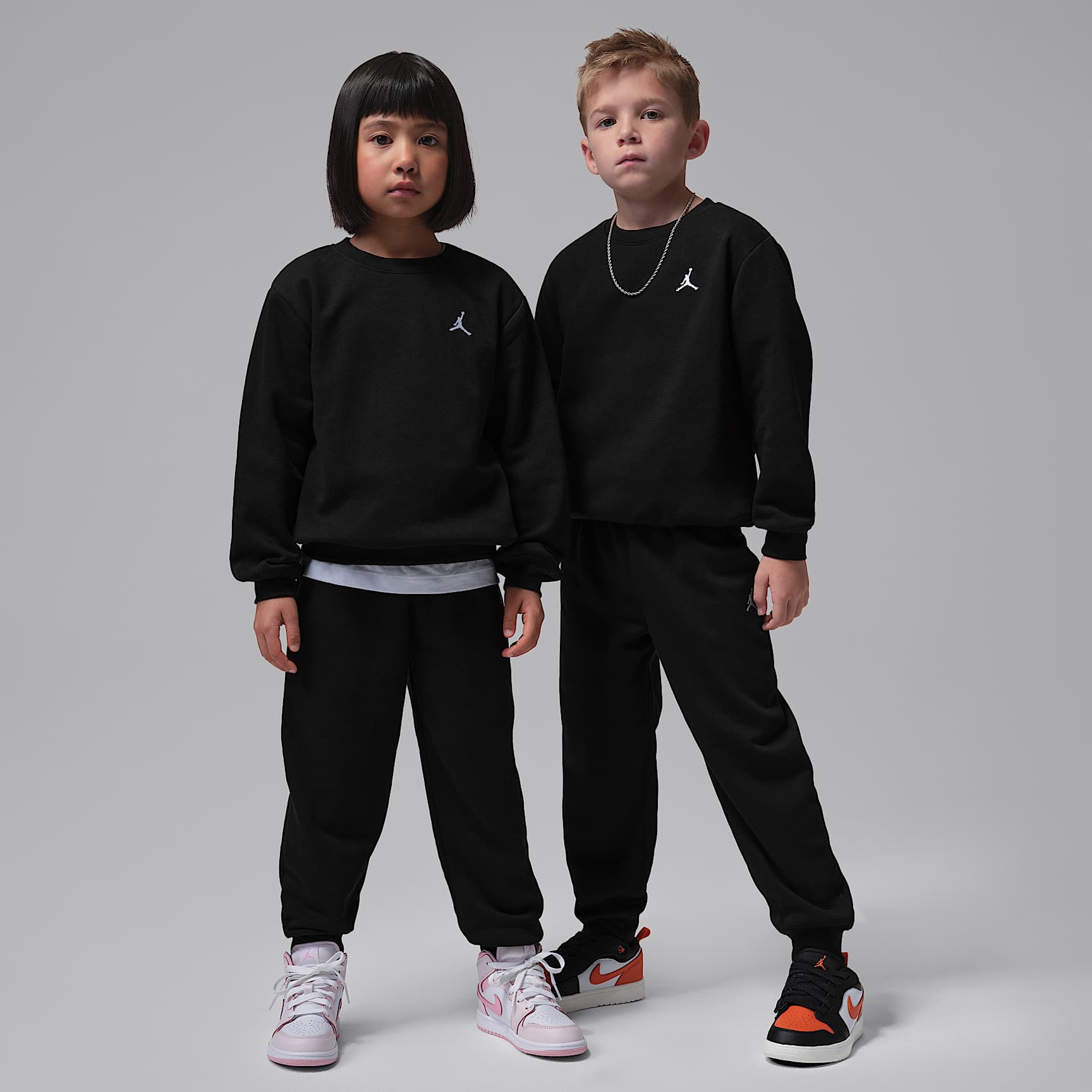 Jordan Brooklyn Fleece Younger Kids' 2-Piece Crew Set