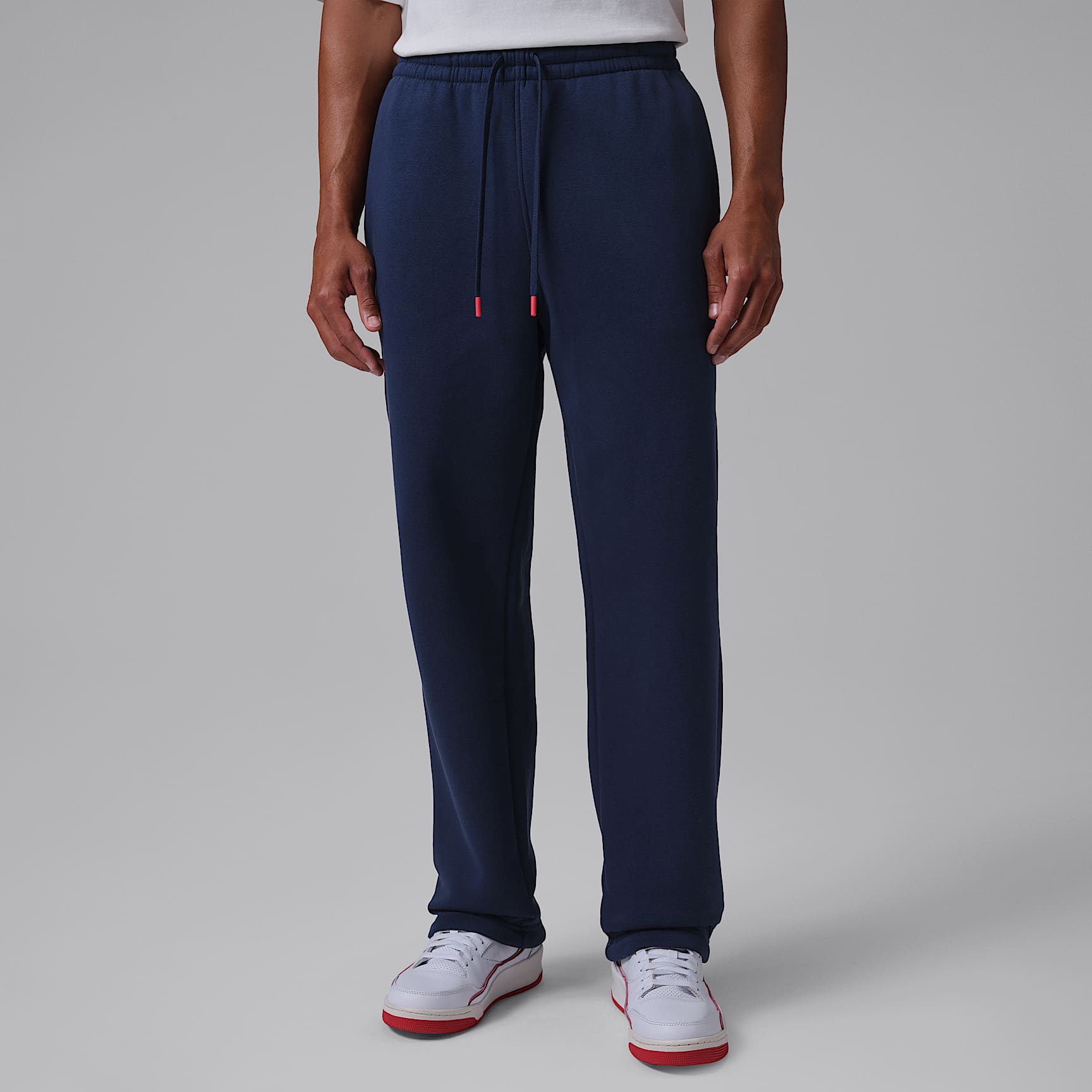 Jordan Brooklyn Men's Statement Fleece Open-Hem Trousers