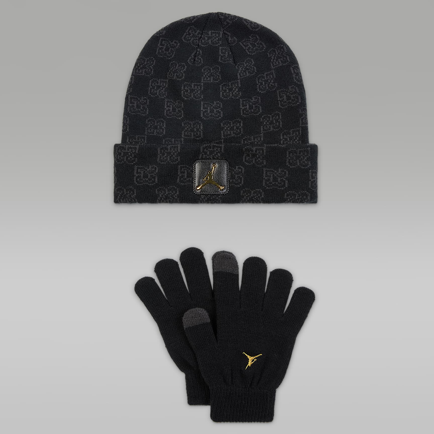 Jordan Older Kids' 2-Piece Monogram Beanie Set