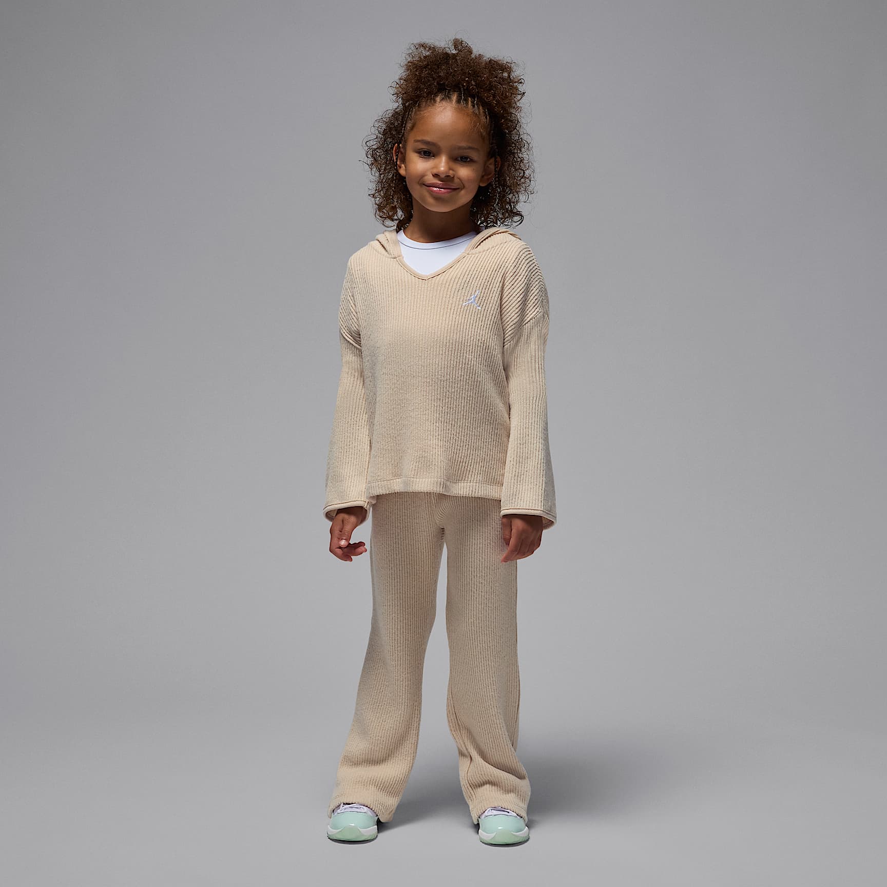 Jordan Little Kids' Heir To The Crown 2-Piece Ribbed Pullover Set