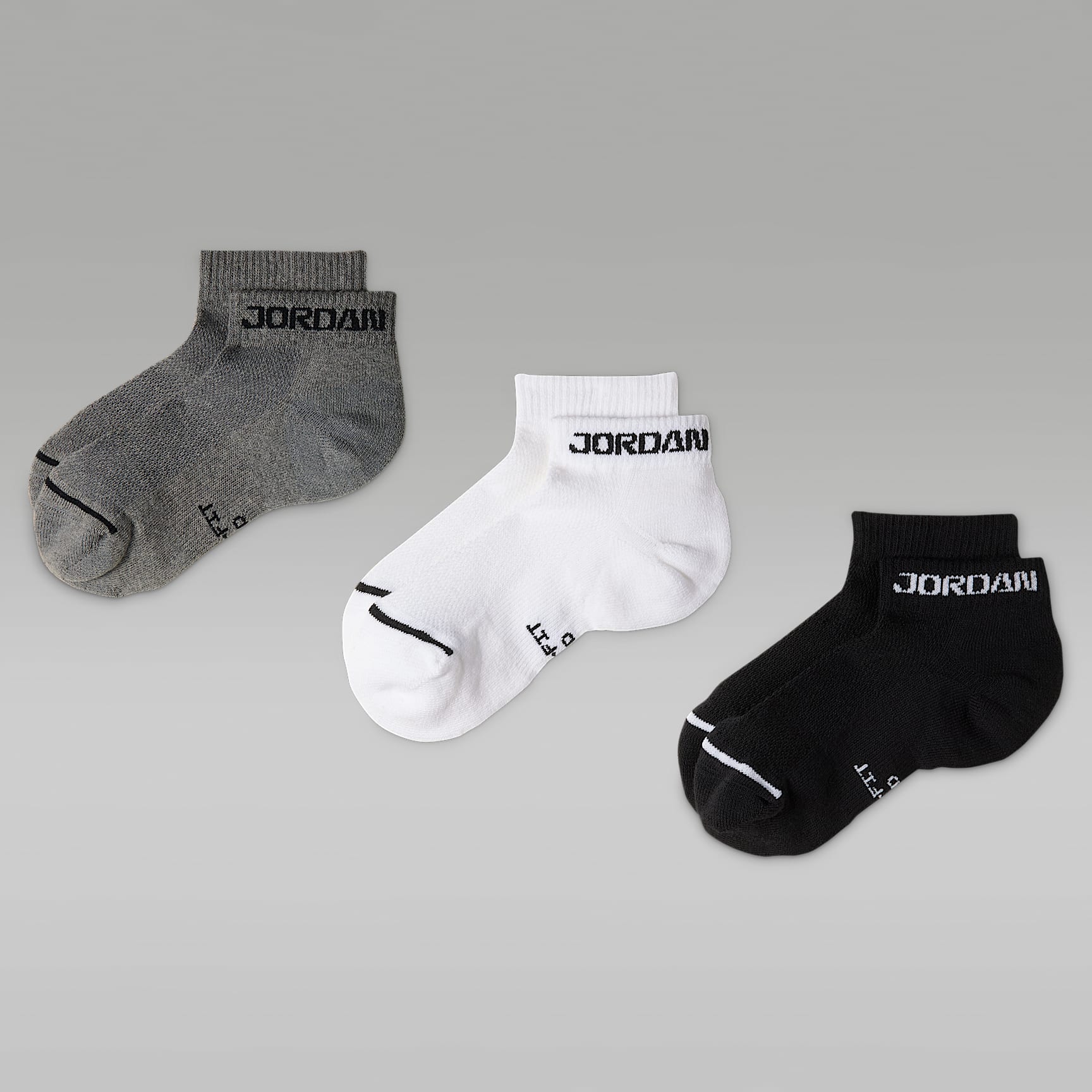 Jordan Everyday Elevated No-Show Socks (3 Pairs)