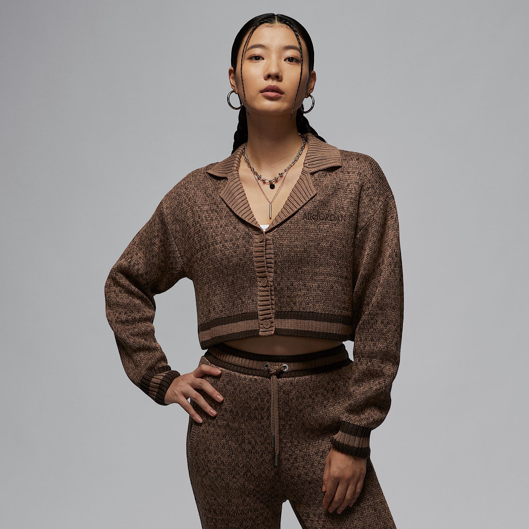 エア ジョーダン ウィメンズ ニット カーディガン