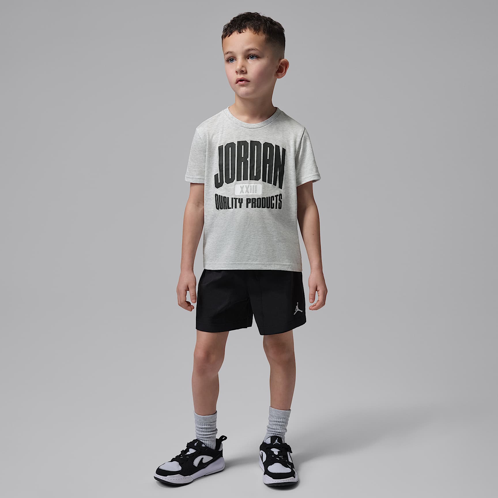 조던 베이비 퀄리티 프로덕츠 투피스 우븐 쇼츠 세트