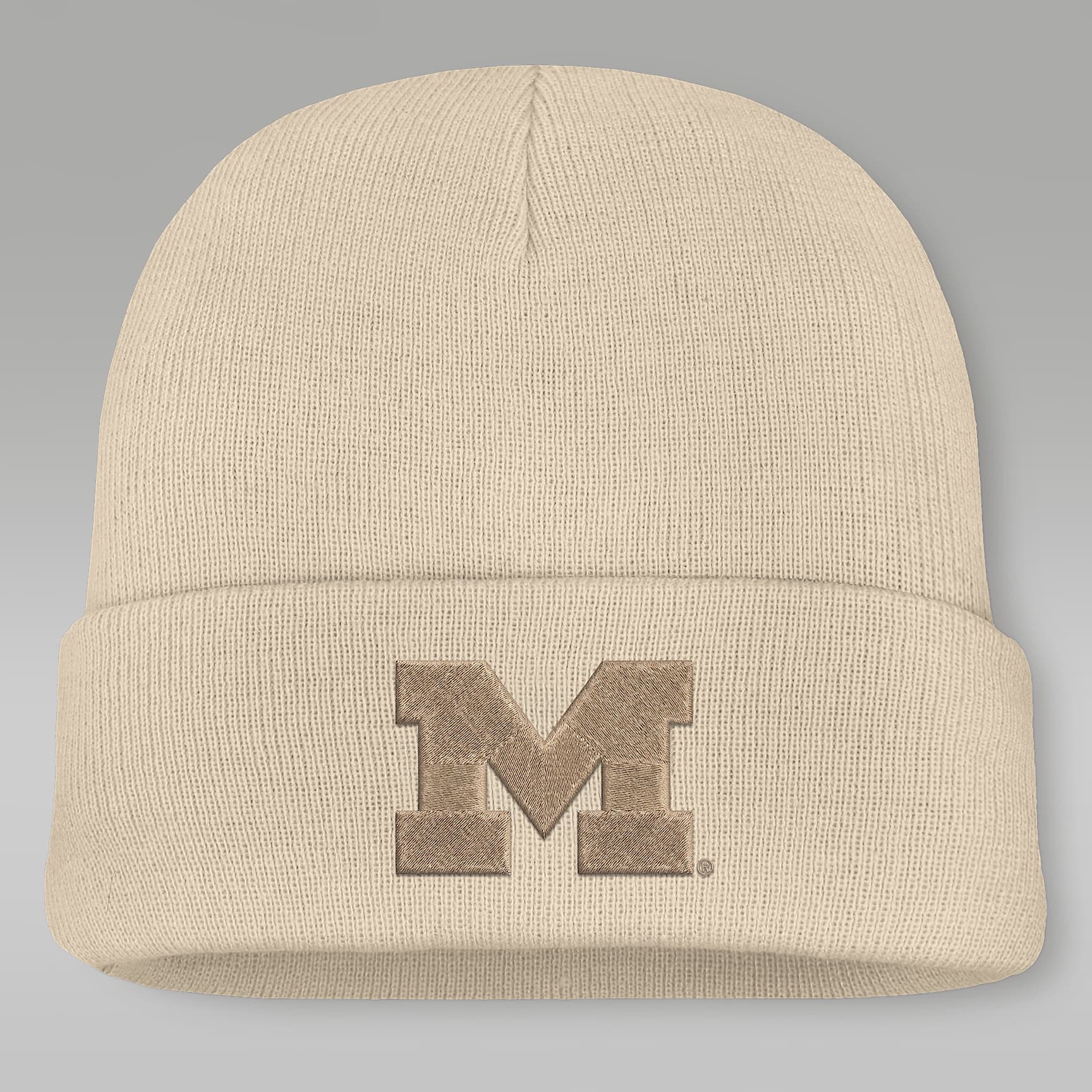 Michigan Natural Utility Men's Jordan Brand College Cuffed Beanie