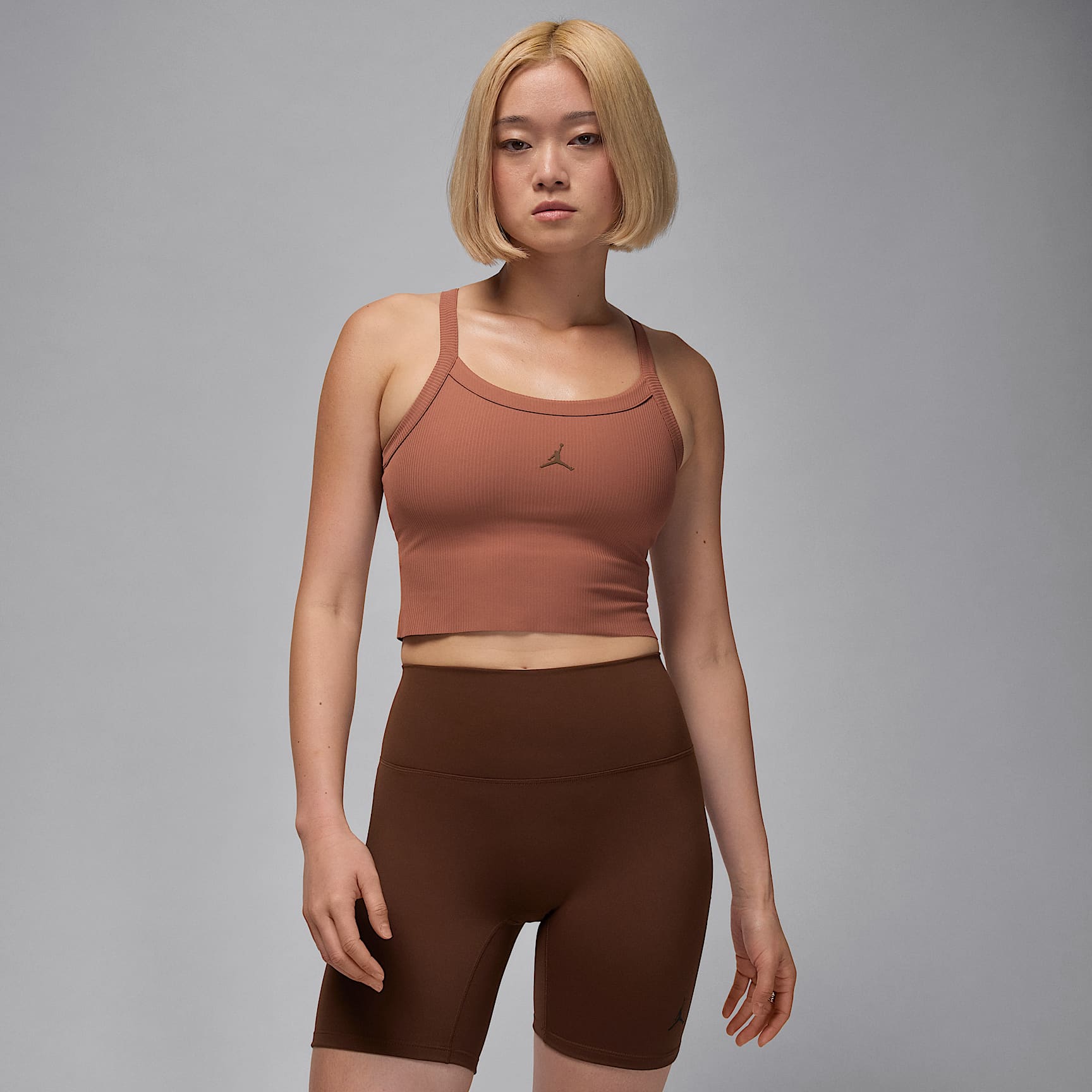 Jordan Sport Women's Dri-FIT Ribbed Tank Top