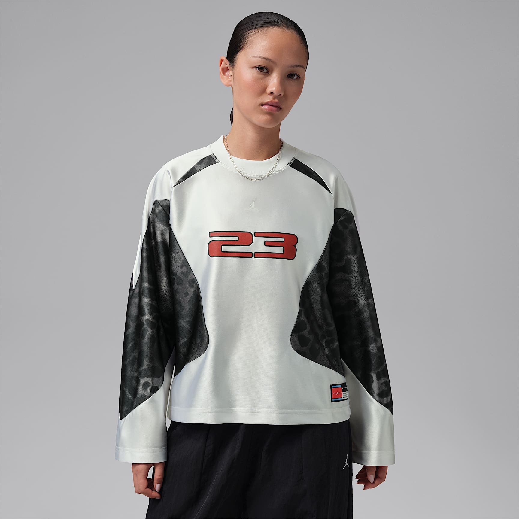 Jersey de manga larga para mujer Jordan Brooklyn