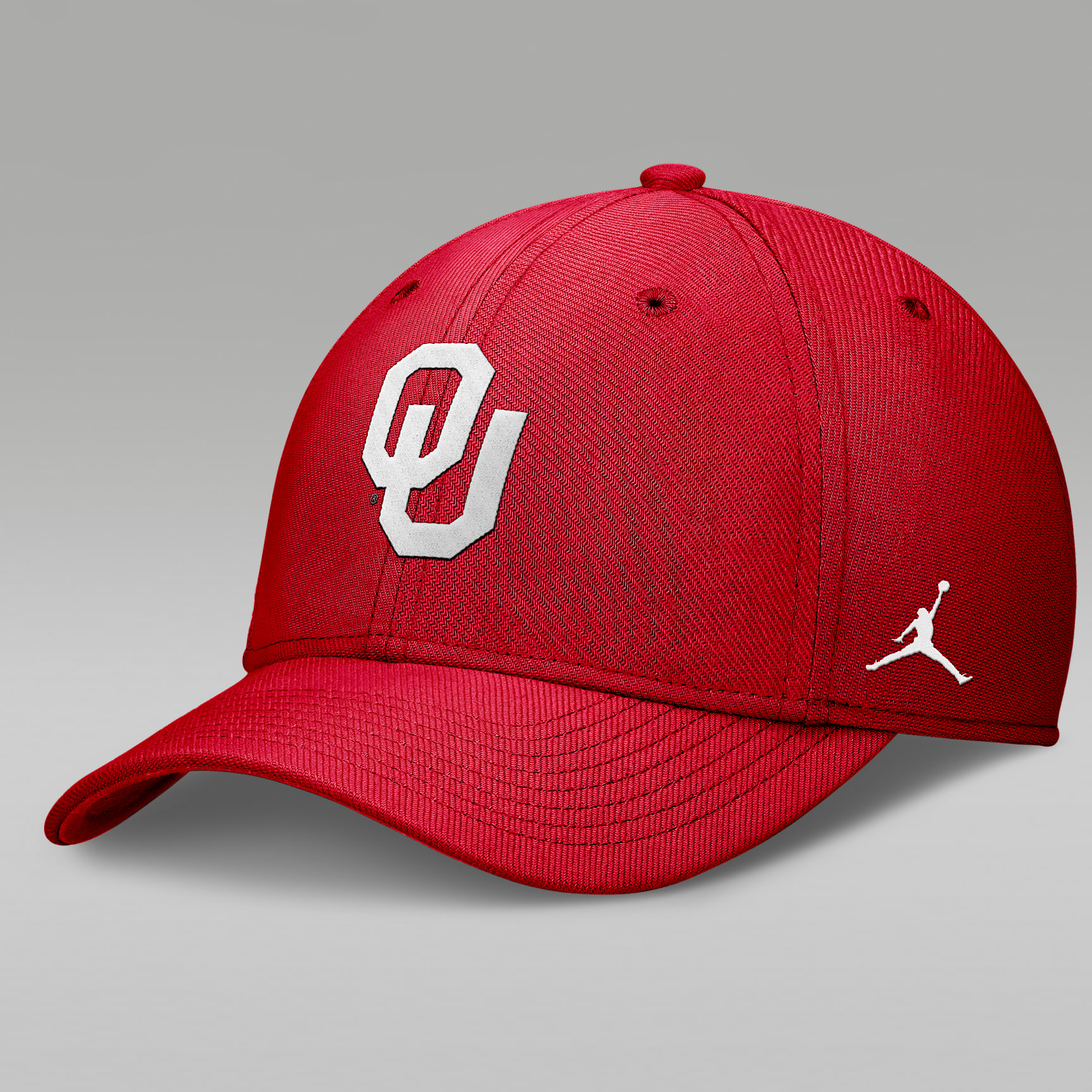 Gorra universitaria marca Jordan Dri-FIT para hombre Oklahoma Classic