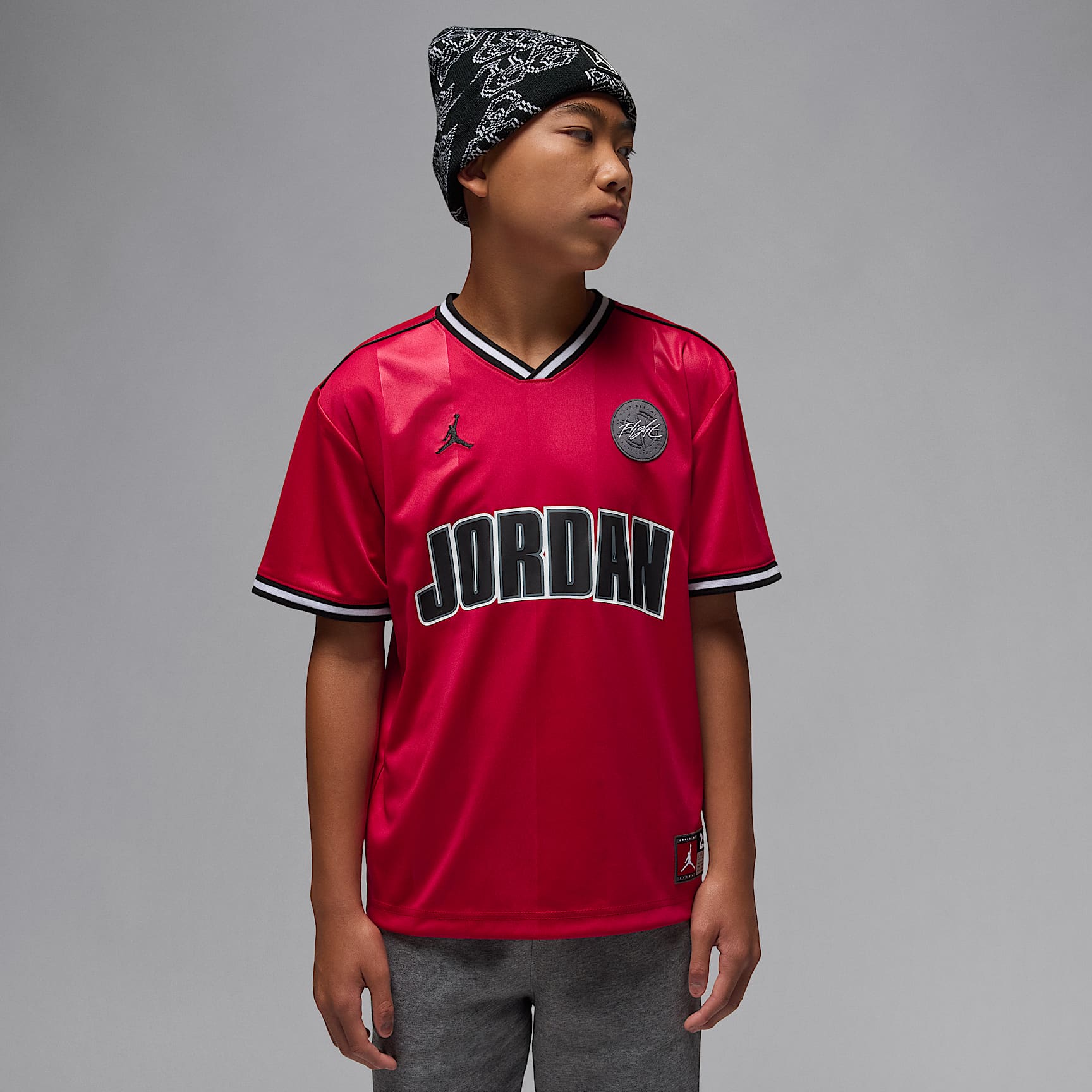 Jersey deportivo para niños talla grande Jordan