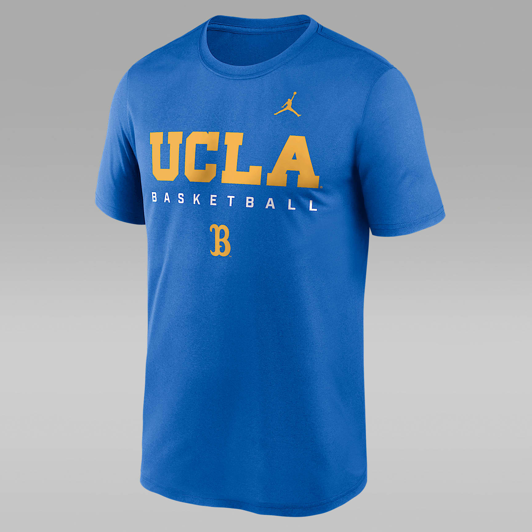 Playera universitaria marca Jordan Dri-FIT para hombre UCLA Courtside Basketball Legend