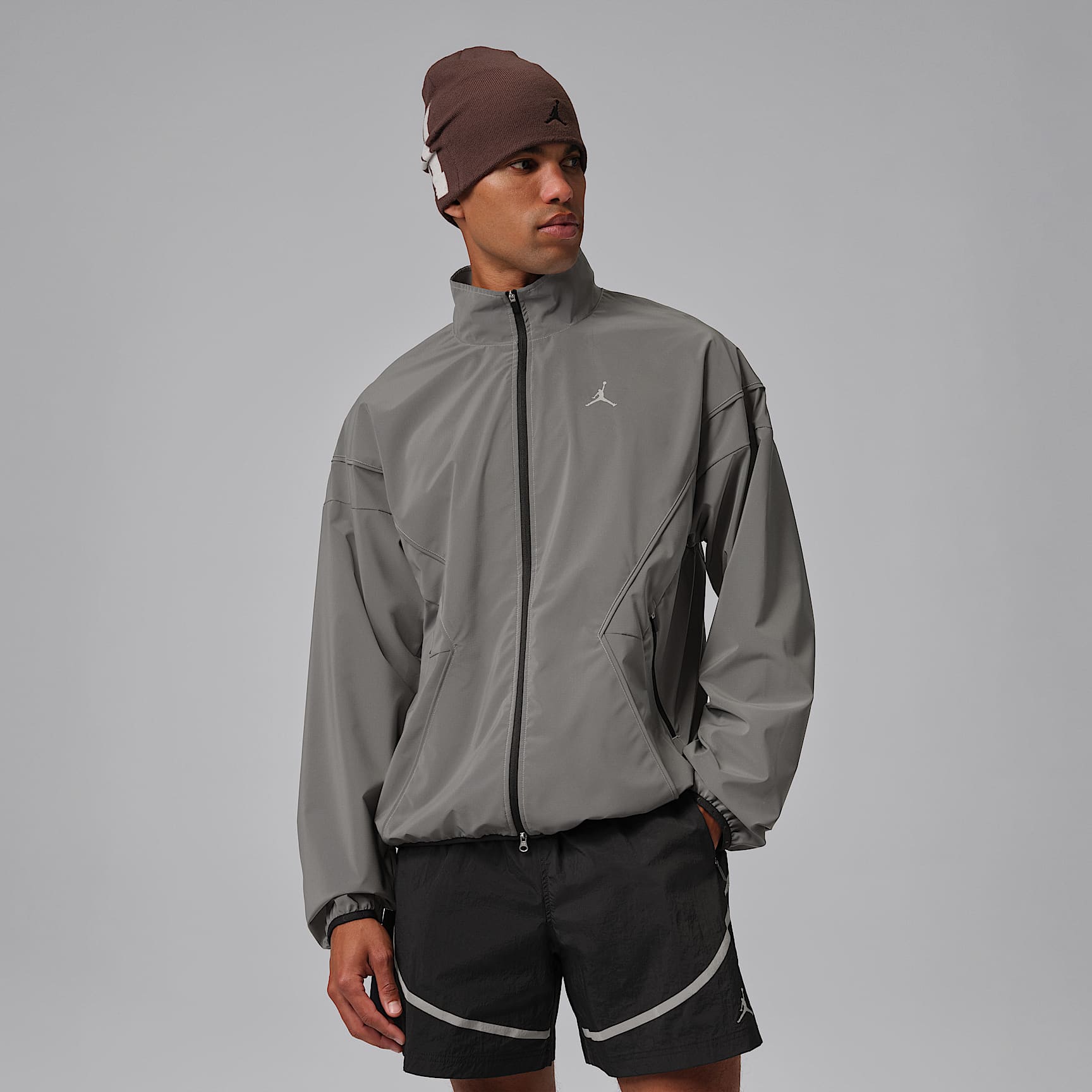 Jordan Brooklyn Men's Hike Mike Reflective Design Draft Jacket