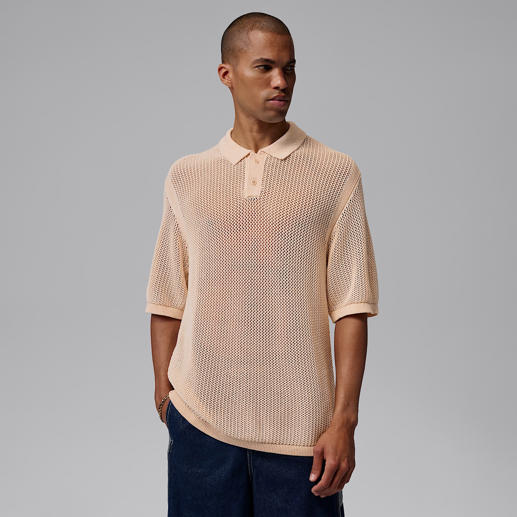 Jordan Flight Polo de màniga curta de teixit Knit - Home