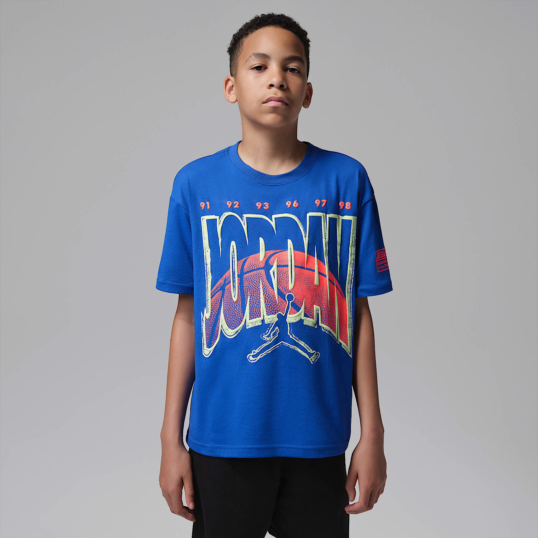 Jordan Big Kids' Ball World T-Shirt