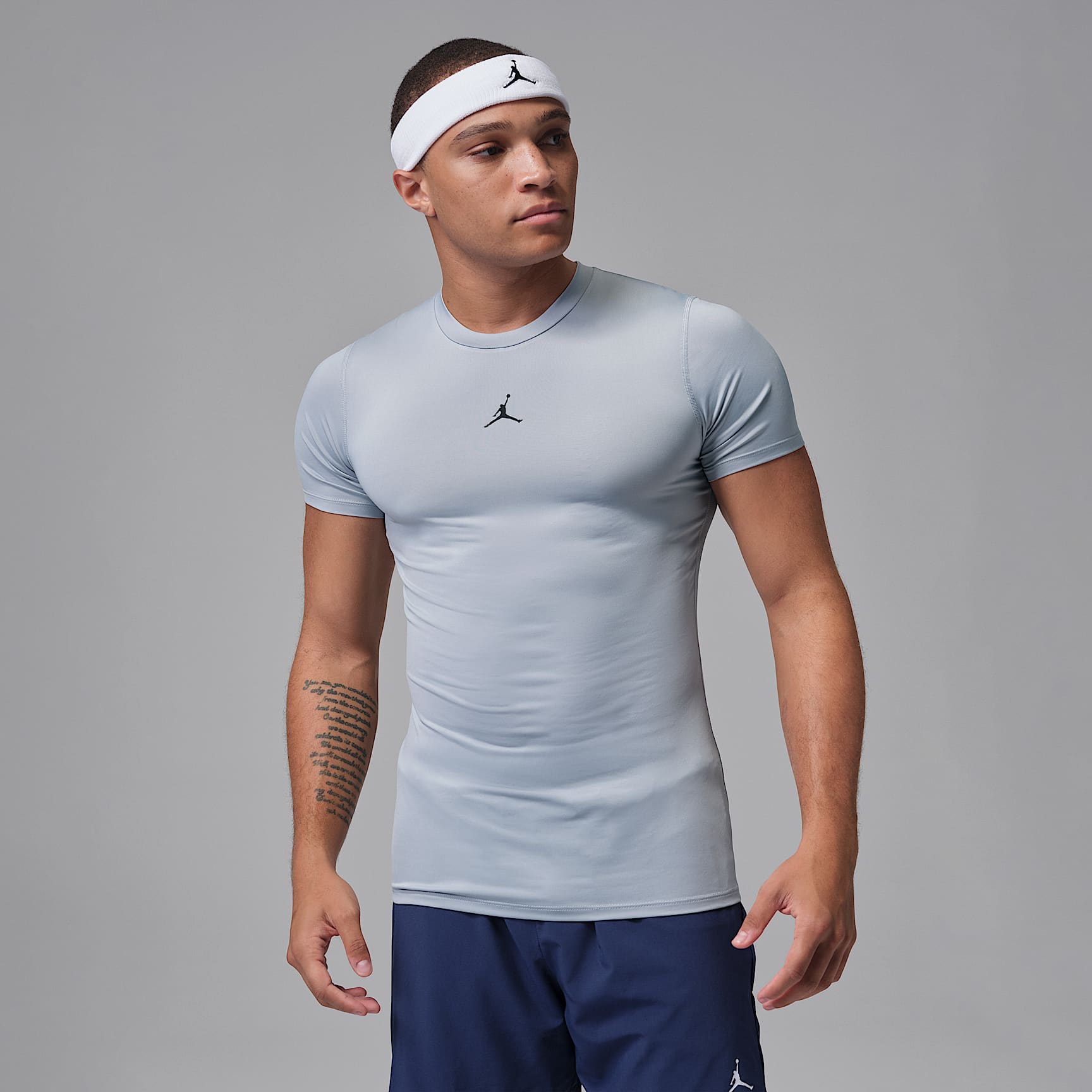 Jordan Sport Men's Dri-FIT Short-Sleeve Base Layer Top