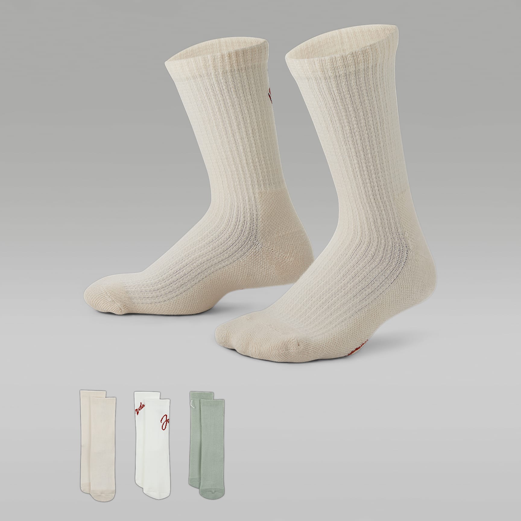 Jordan Big Kids' Shorty Crew Socks (3 Pairs)