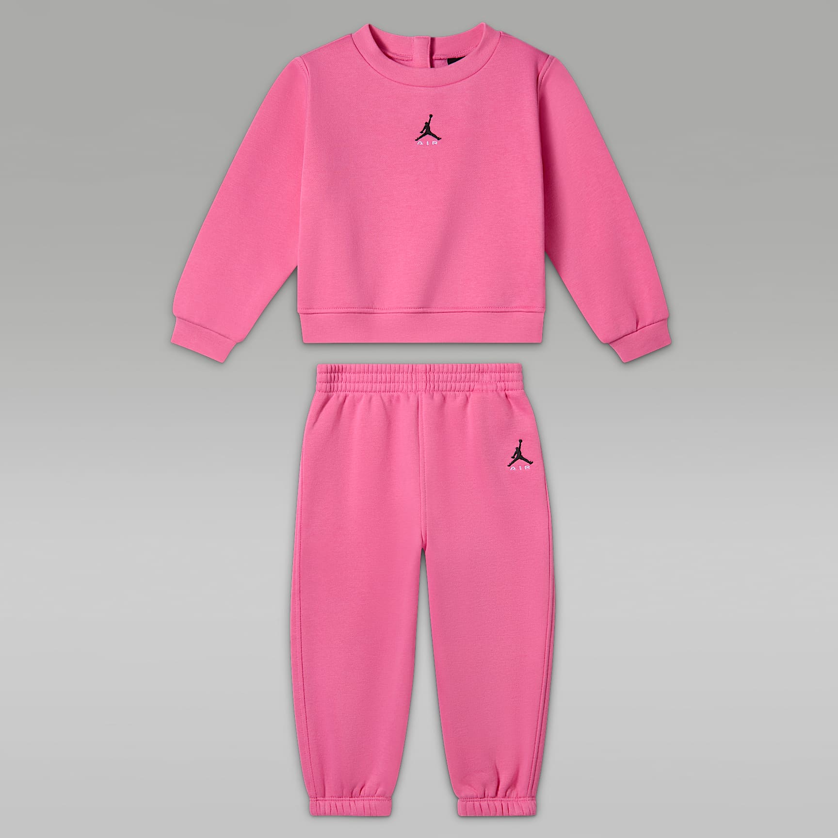 Ensemble deux pièces avec haut col ras-du-cou Jordan Brooklyn Fleece pour bébé (12-24 mois)