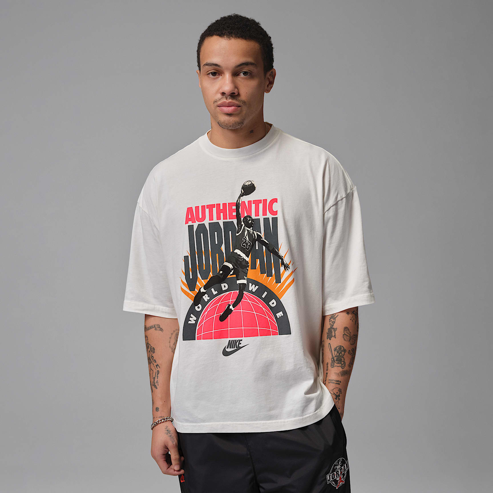 レア]人気NIKE JORDAN VINTAGE ナイキ ジョーダン Tシャツ 80
