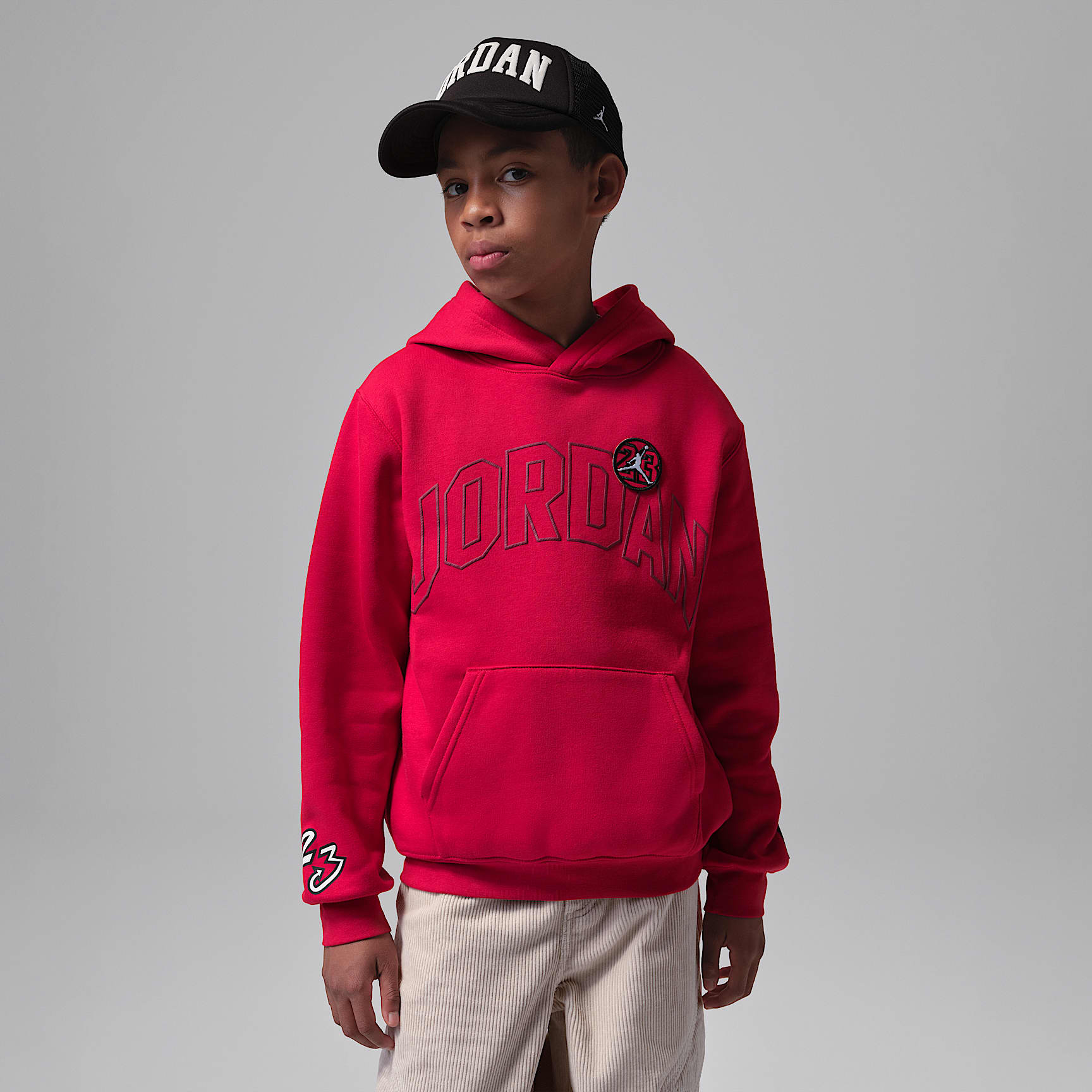 Jordan Big Kids' Dynasty Fleece Pullover Hoodie