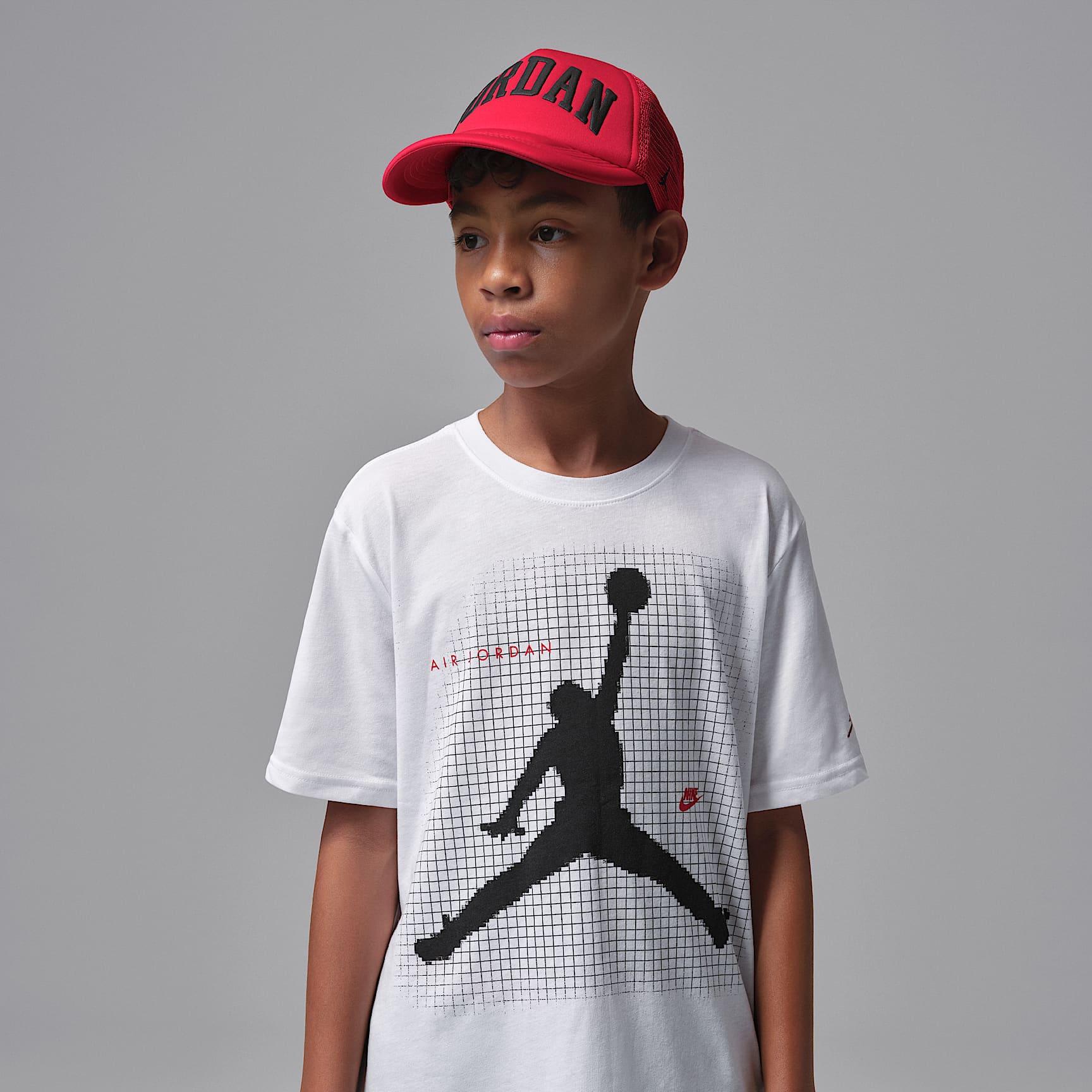 Jordan Older Kids' Jumpman Grid Blur T-Shirt