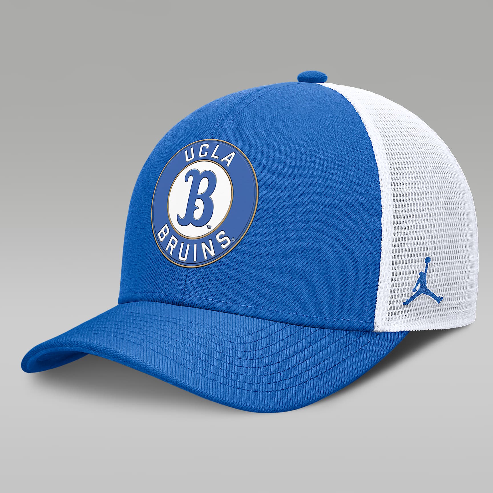 UCLA Primetime Rise Men's Jordan Brand Dri-FIT College Trucker Adjustable Hat