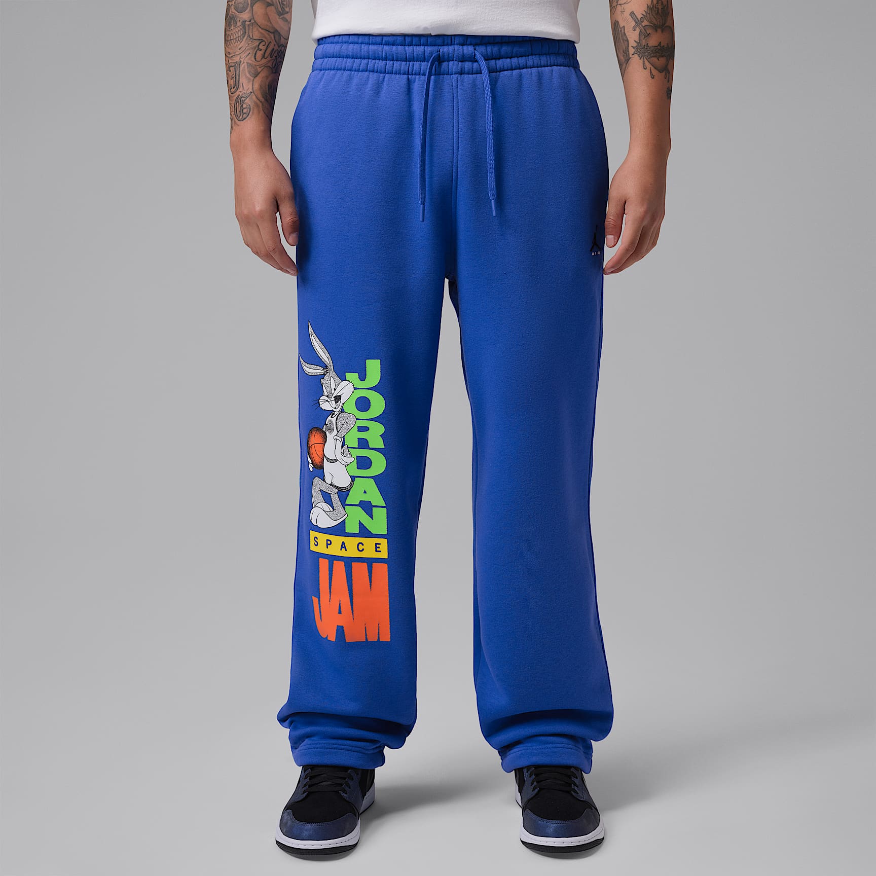 Jordan Brooklyn Space Jam Men's Fleece Cuffed Trousers
