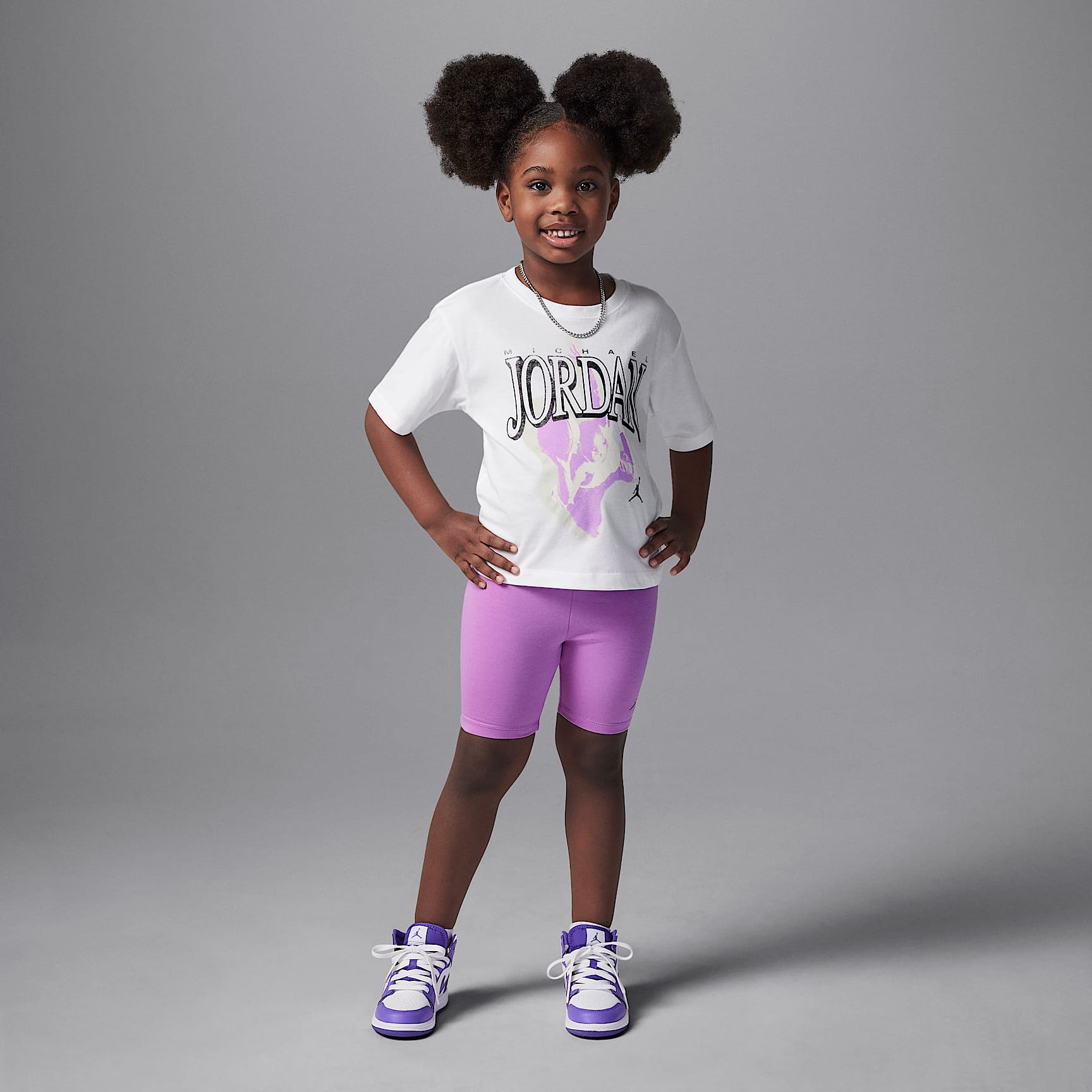 ジョーダン リトルキッズ レトロ 1984 ツーピース バイク ショートパンツ セットアップ