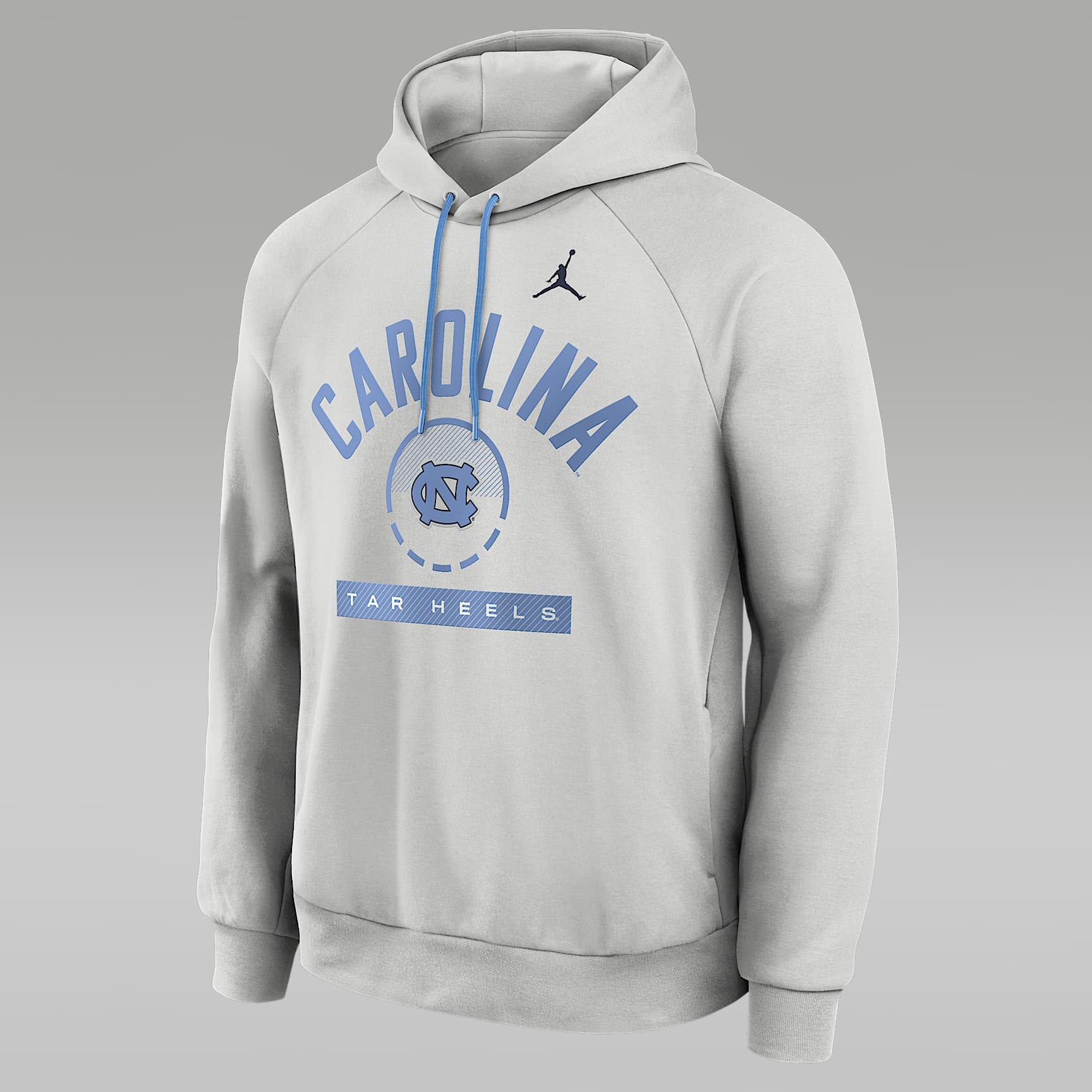 North Carolina Courtside Men's Jordan Brand Dri-FIT College Pullover Hoodie